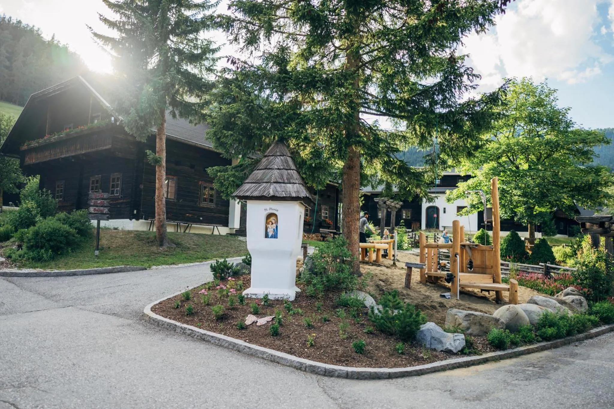 Property building in Slow Travel Resort Kirchleitn