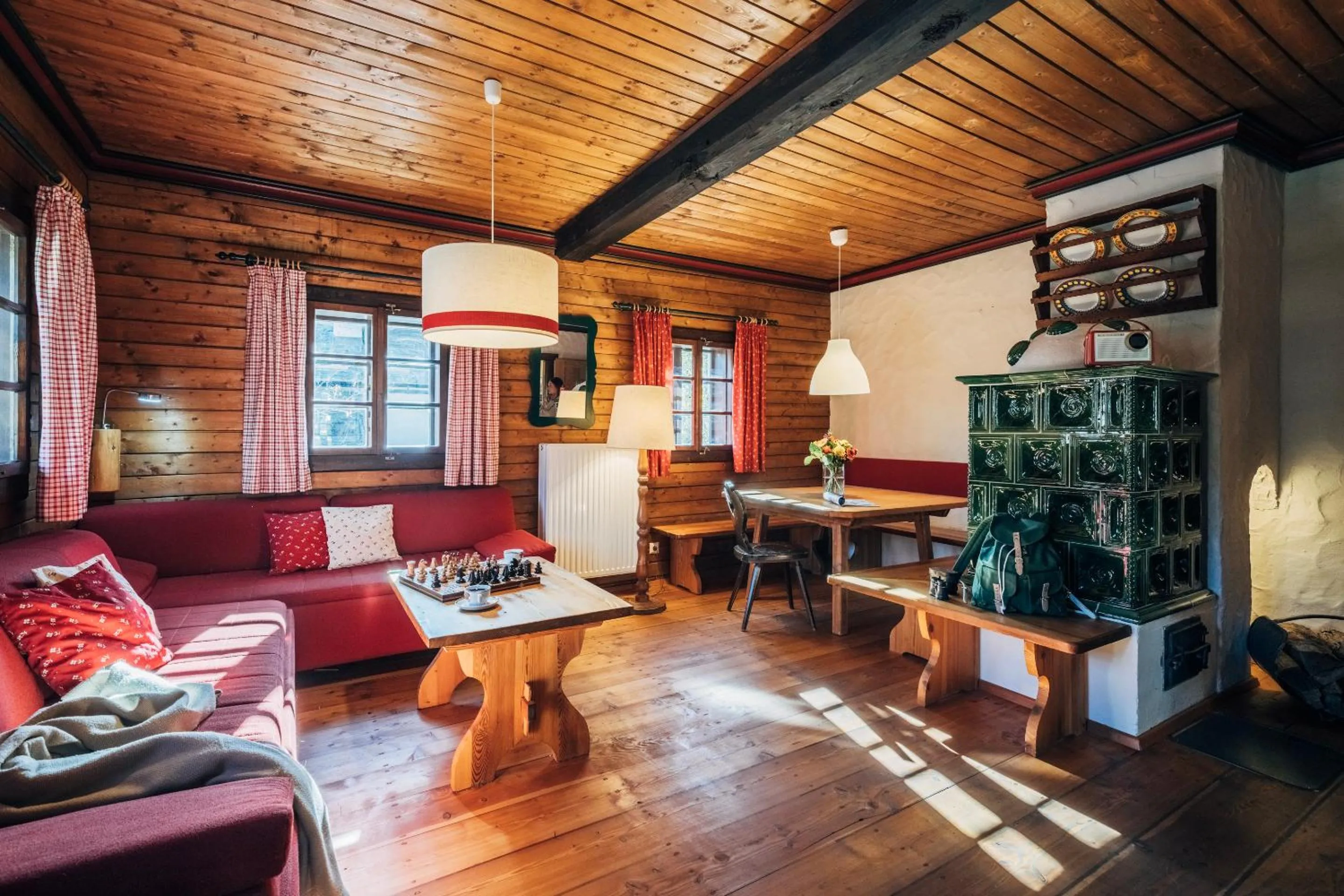 Living room in Slow Travel Resort Kirchleitn