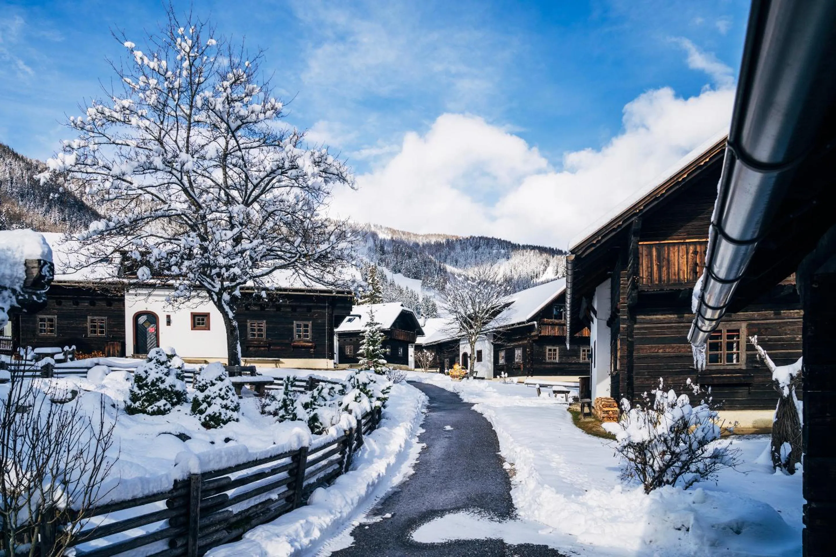 Property building in Slow Travel Resort Kirchleitn