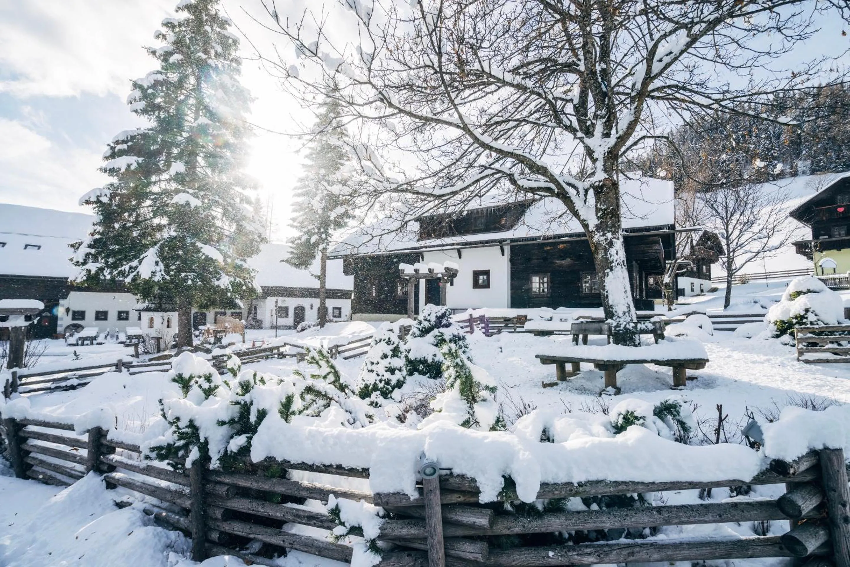 Property building in Slow Travel Resort Kirchleitn