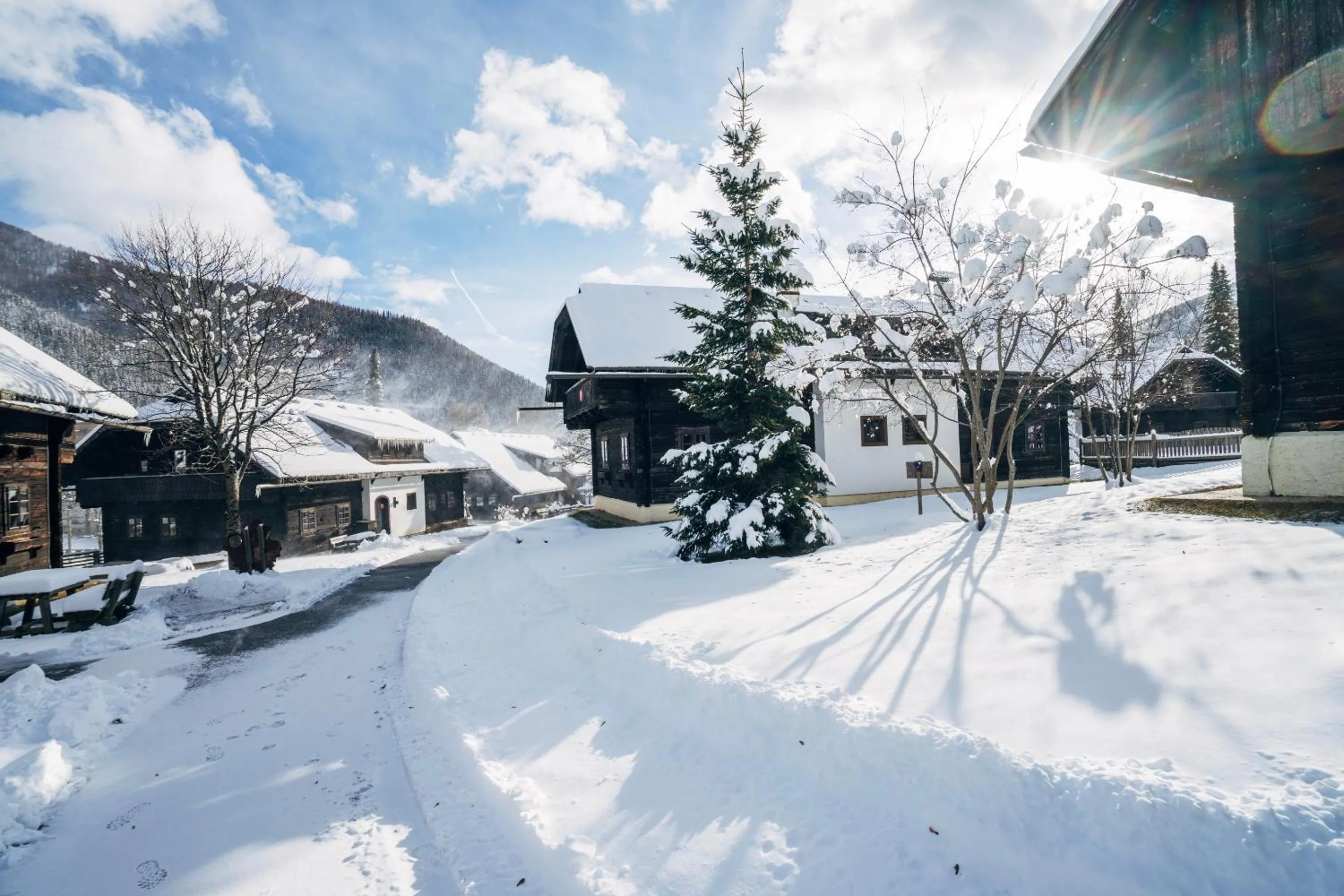 Property building in Slow Travel Resort Kirchleitn