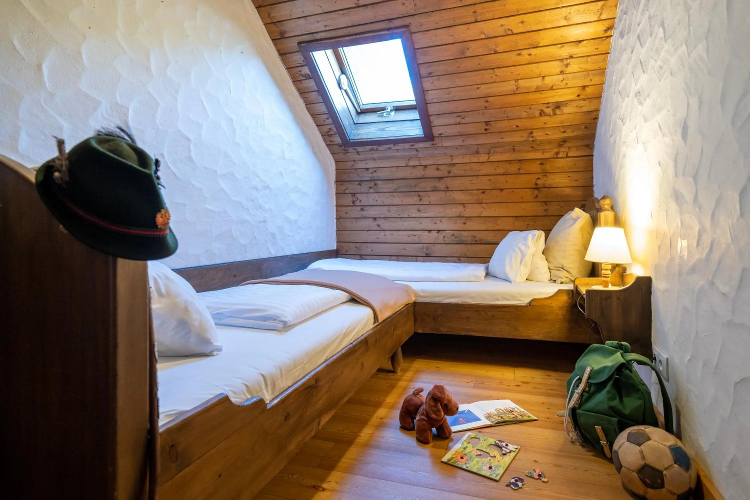 Bed in Slow Travel Resort Kirchleitn