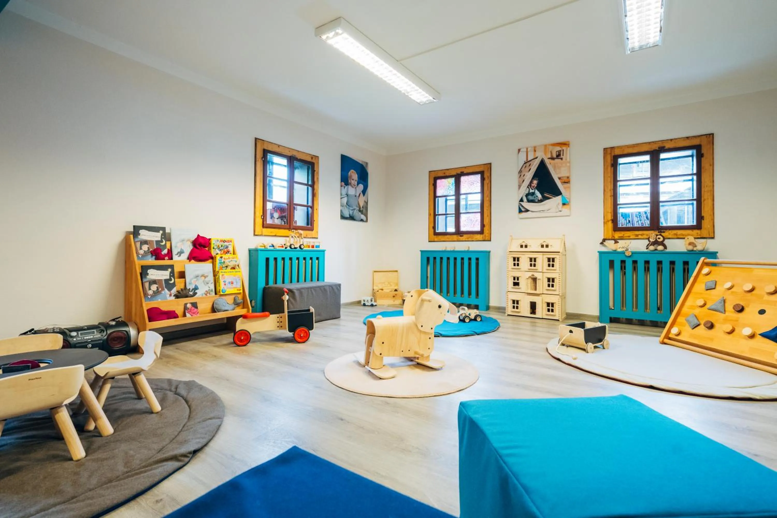 Children play ground in Slow Travel Resort Kirchleitn