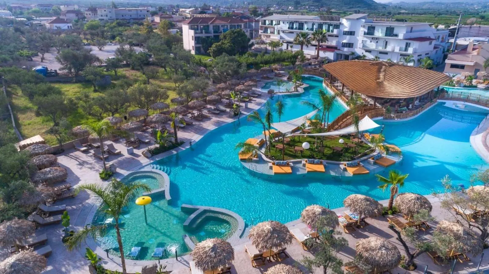 Bird's eye view in Letsos Hotel