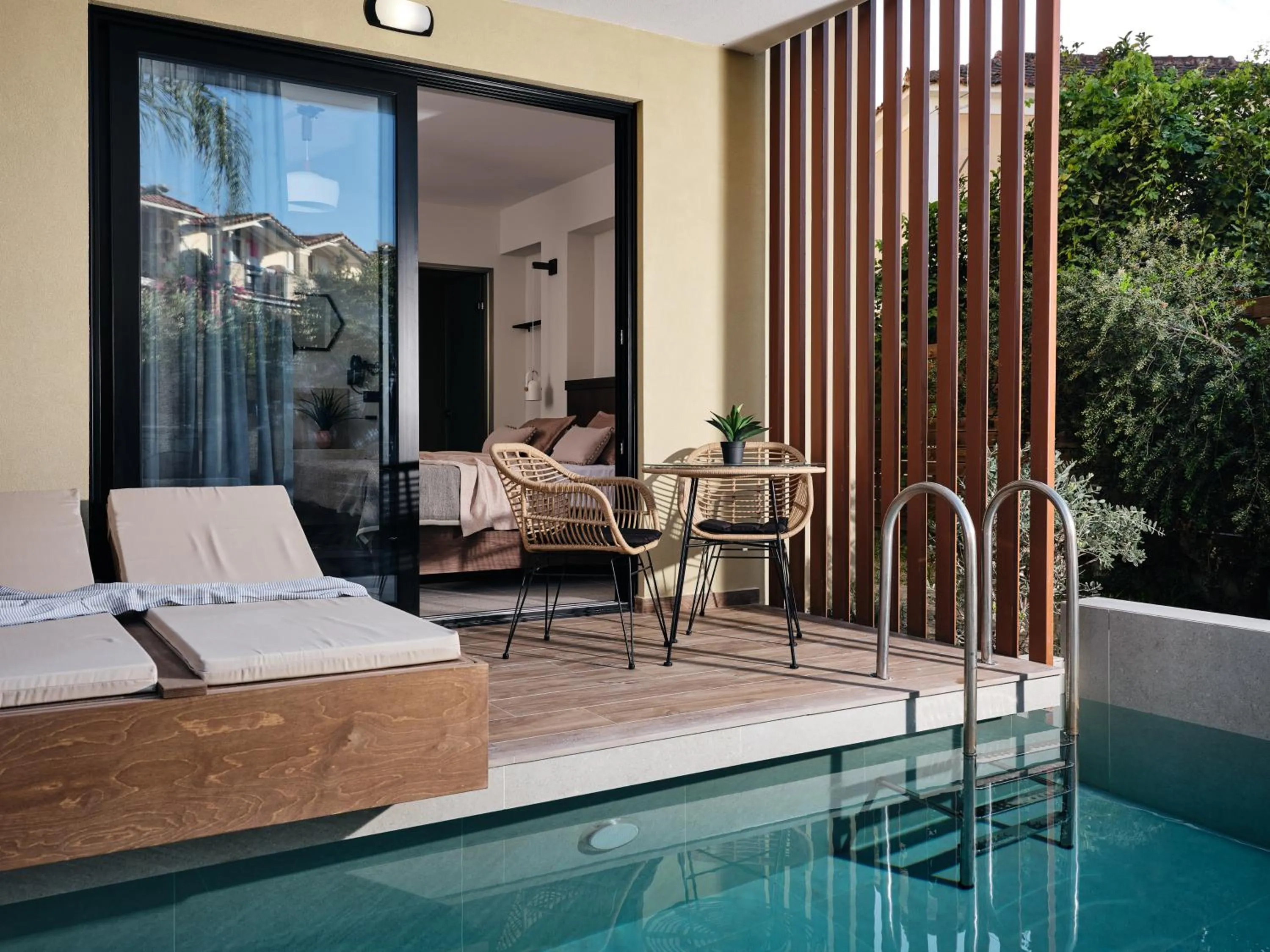 Swimming pool in Letsos Hotel