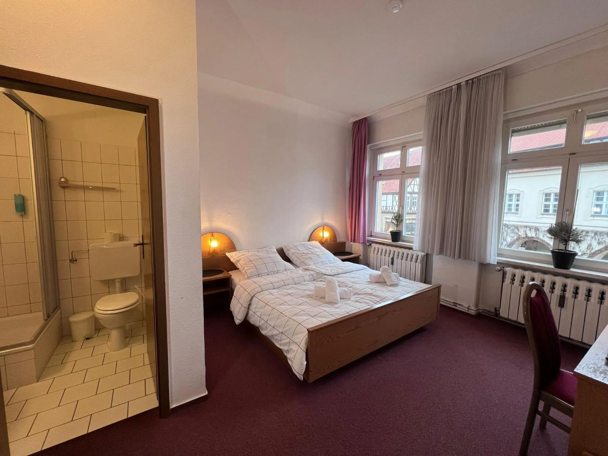 Bed in Hotel Doko Gardelegen