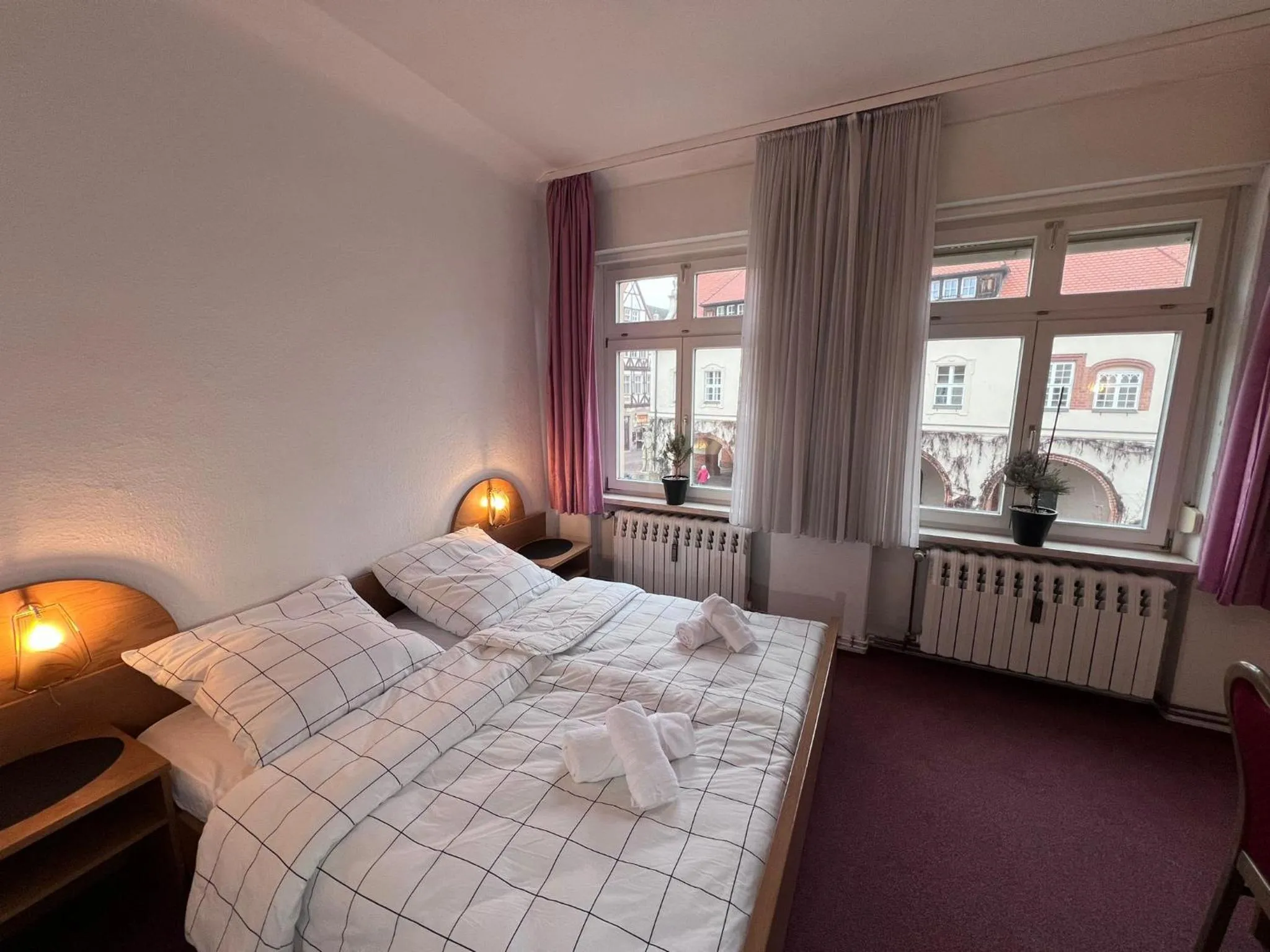 Bed in Hotel Doko Gardelegen