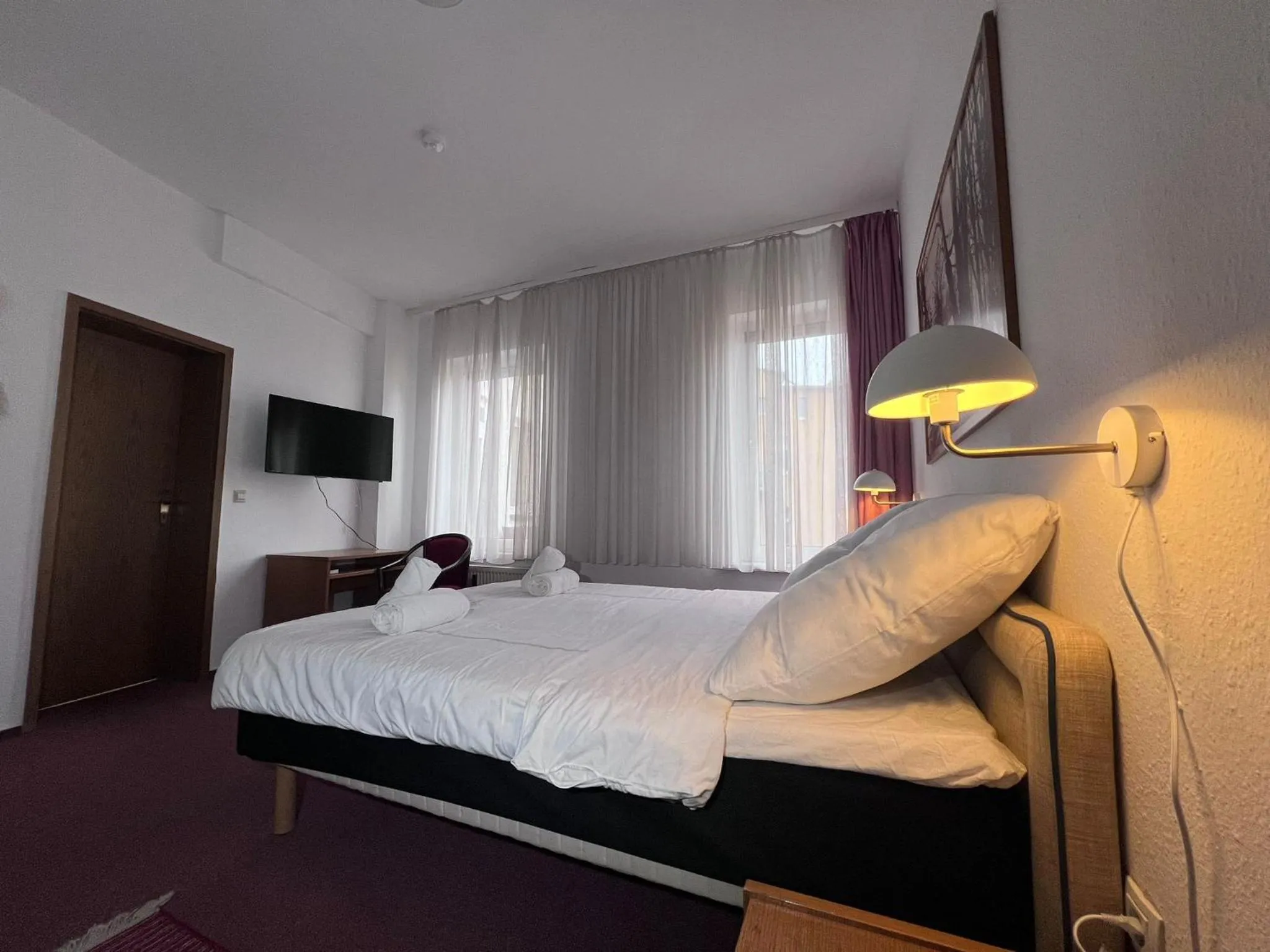 Bed in Hotel Doko Gardelegen