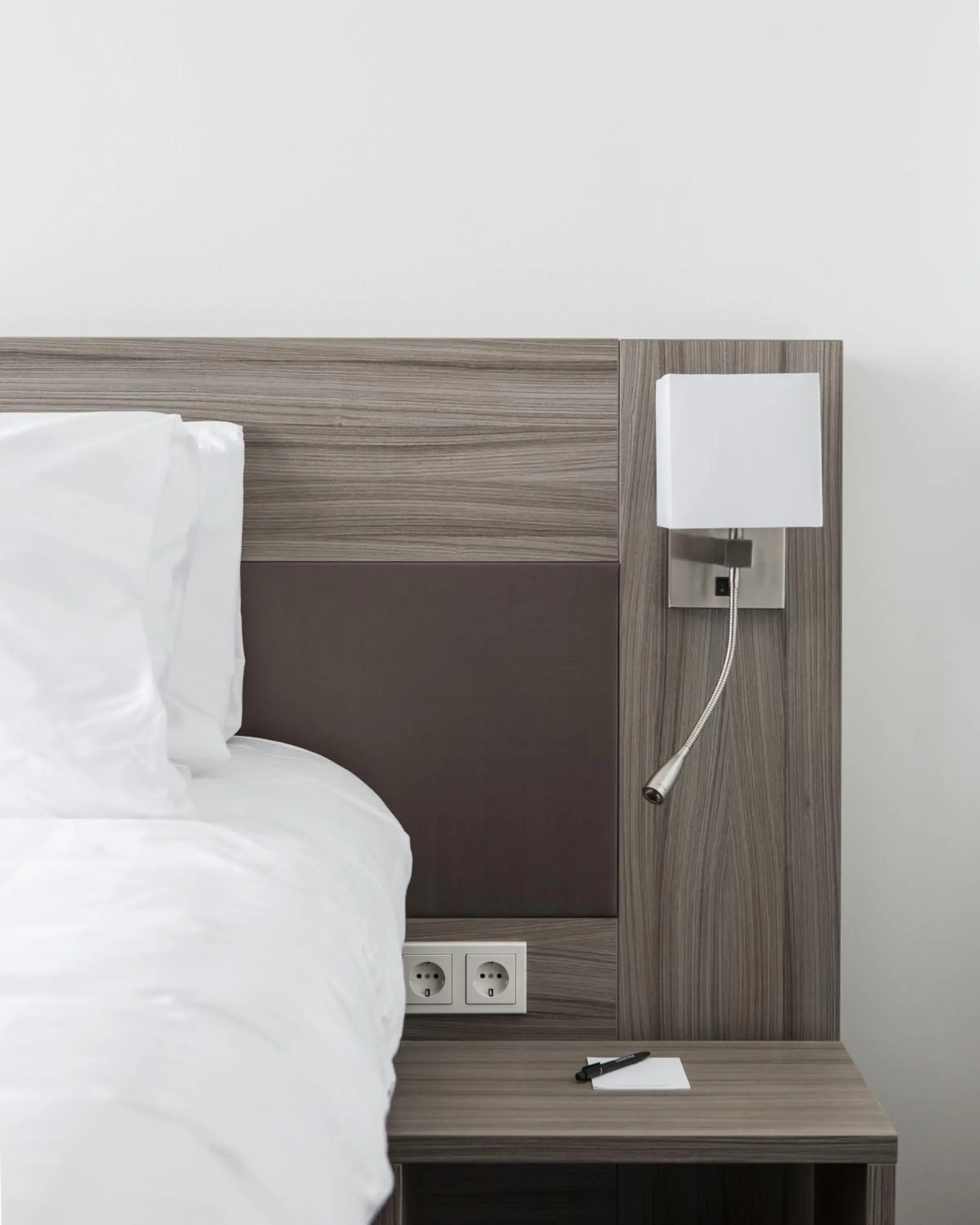 Bed in Fletcher Hotel-Restaurant Wings-Rotterdam Bed in Fletcher Hotel-Restaurant Wings-Rotterdam