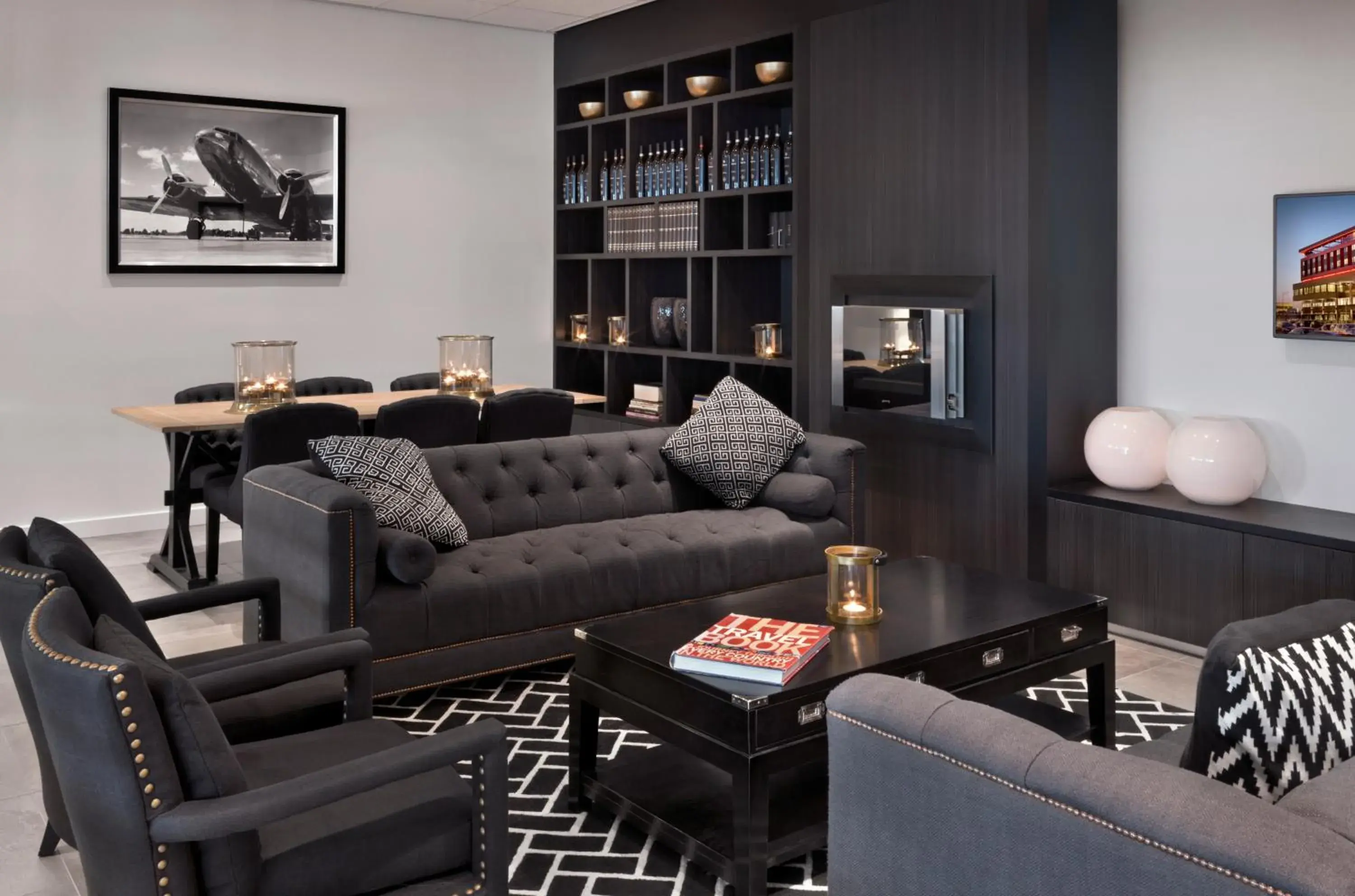 Lobby or reception in Fletcher Hotel-Restaurant Wings-Rotterdam Lobby or reception in Fletcher Hotel-Restaurant Wings-Rotterdam