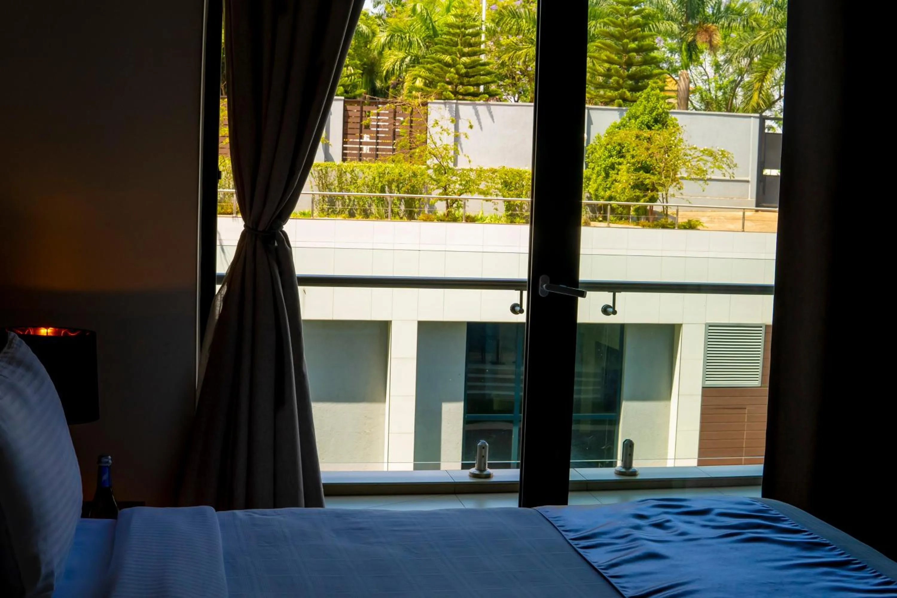 Quiet street view, Bed in Africa's Touch & Leisure