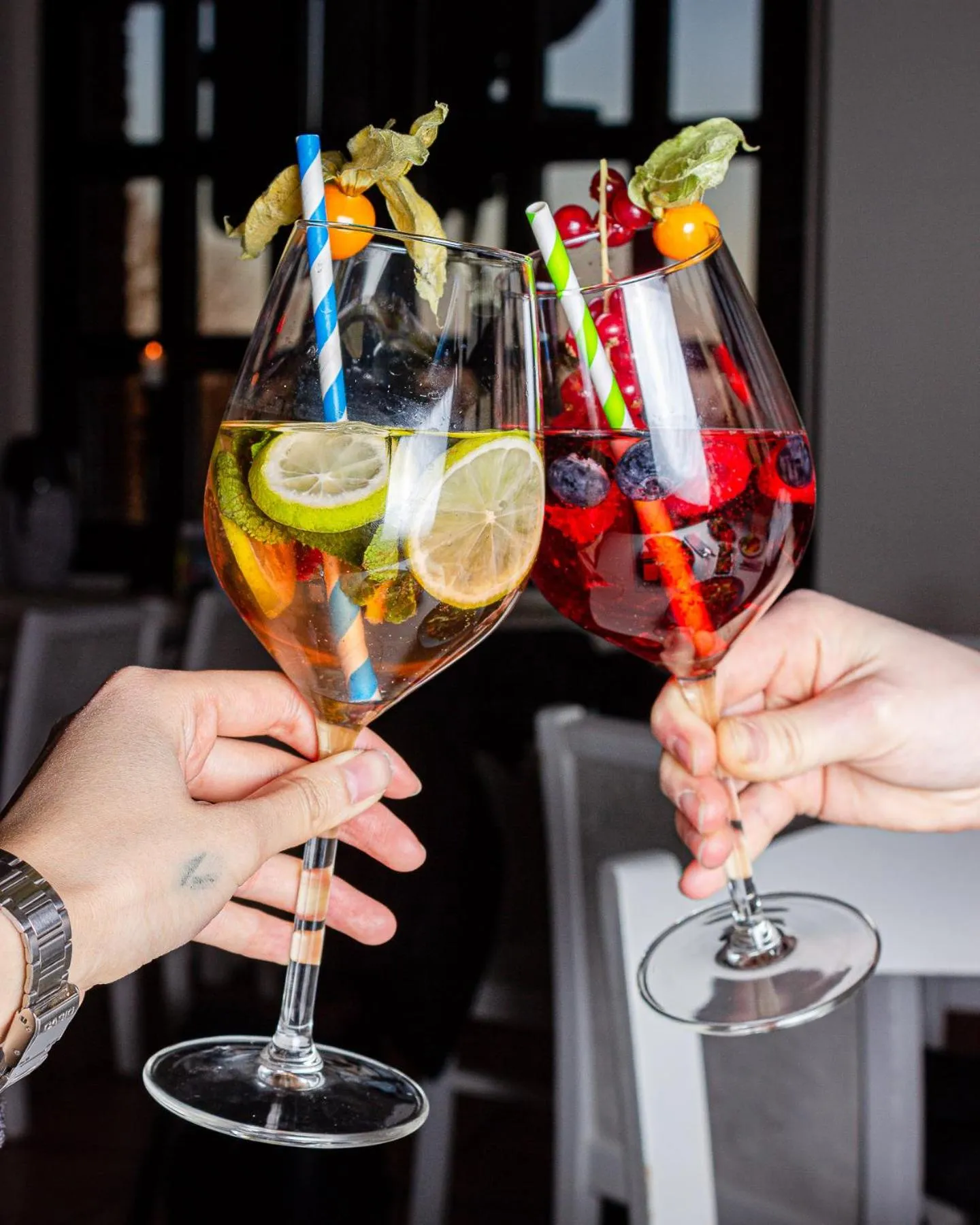 Drinks in Hotel Omega