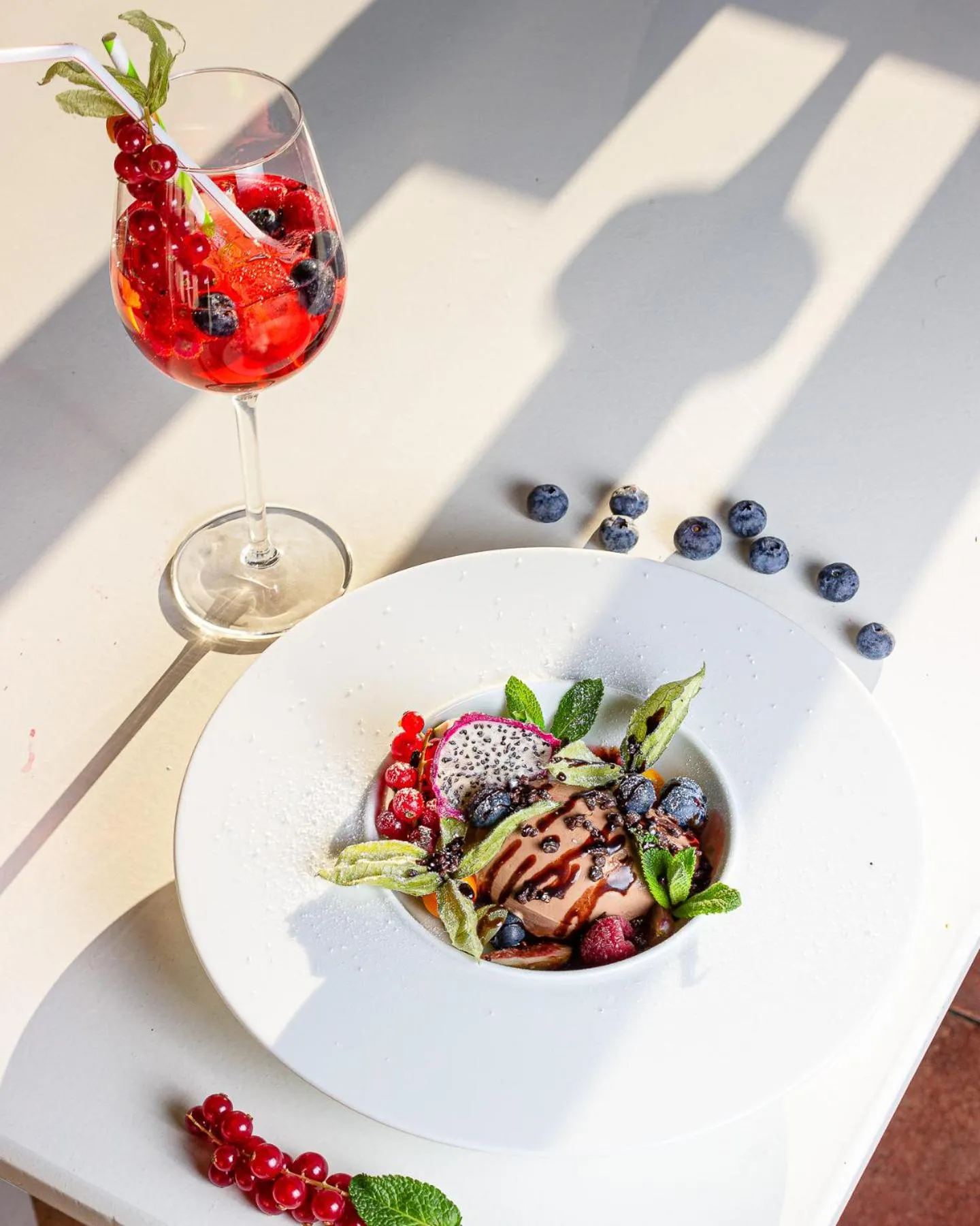 Food and drinks in Hotel Omega