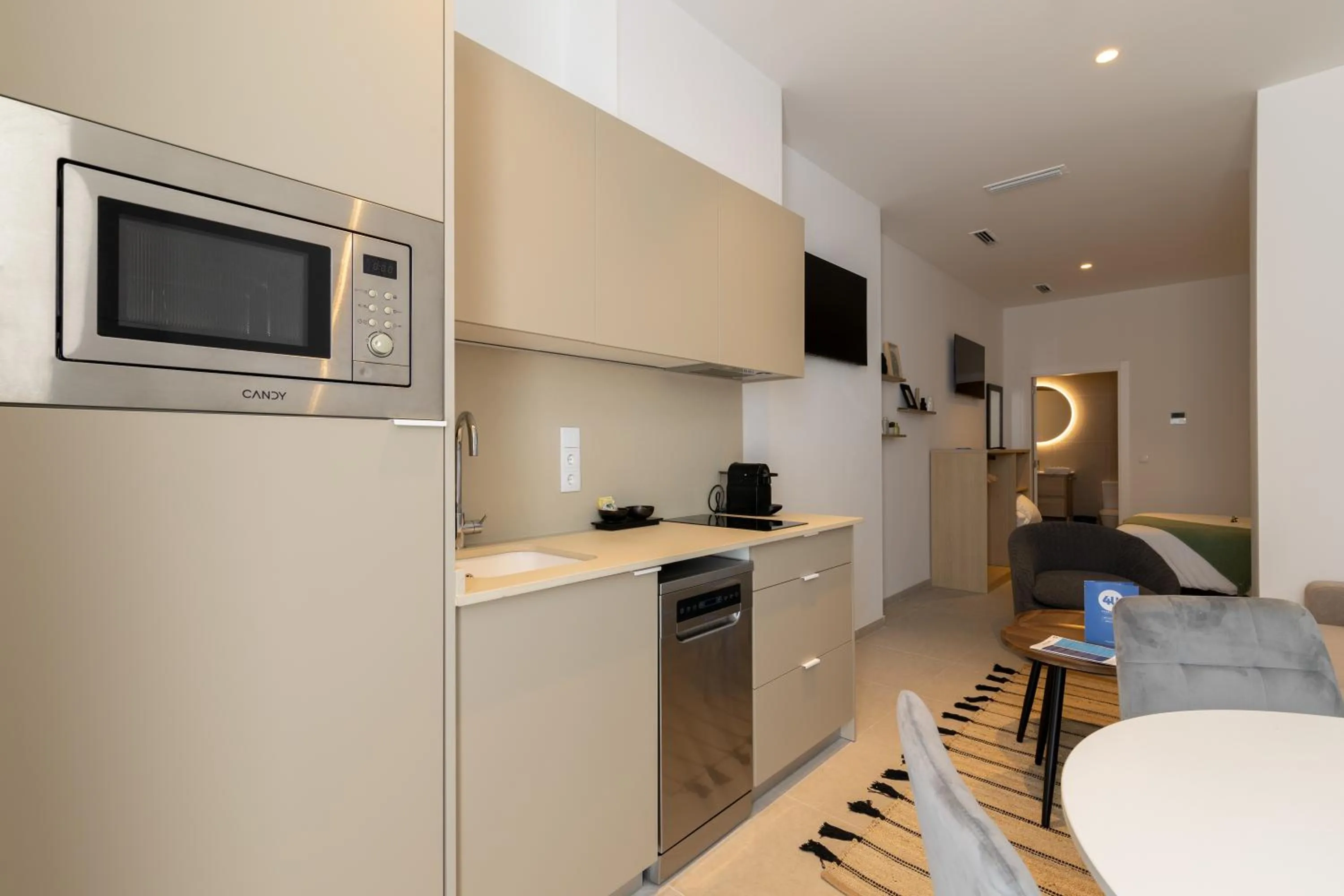 Kitchen or kitchenette in Dorm4You Arena