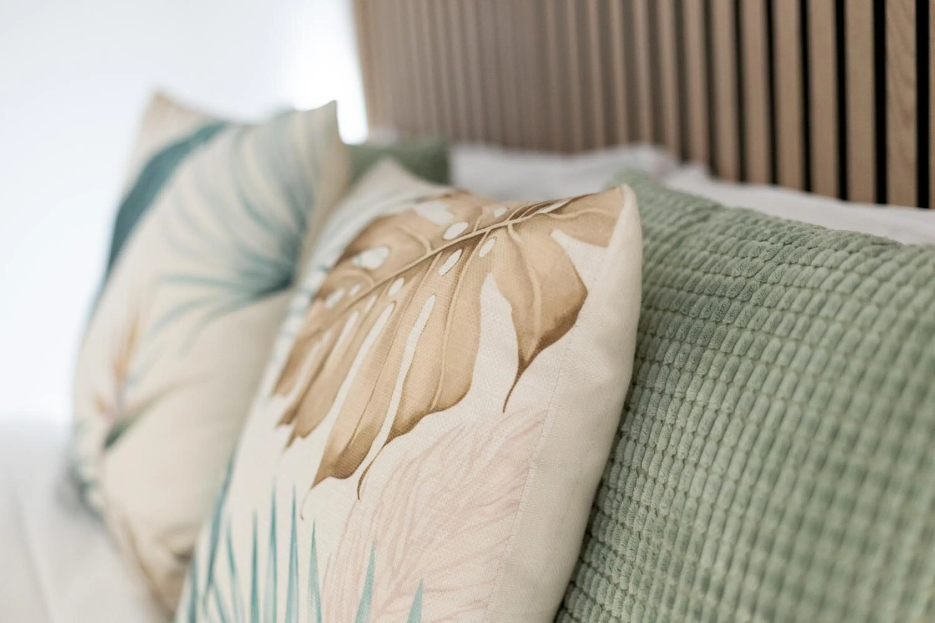 Decorative detail, Bed in Dorm4You Arena