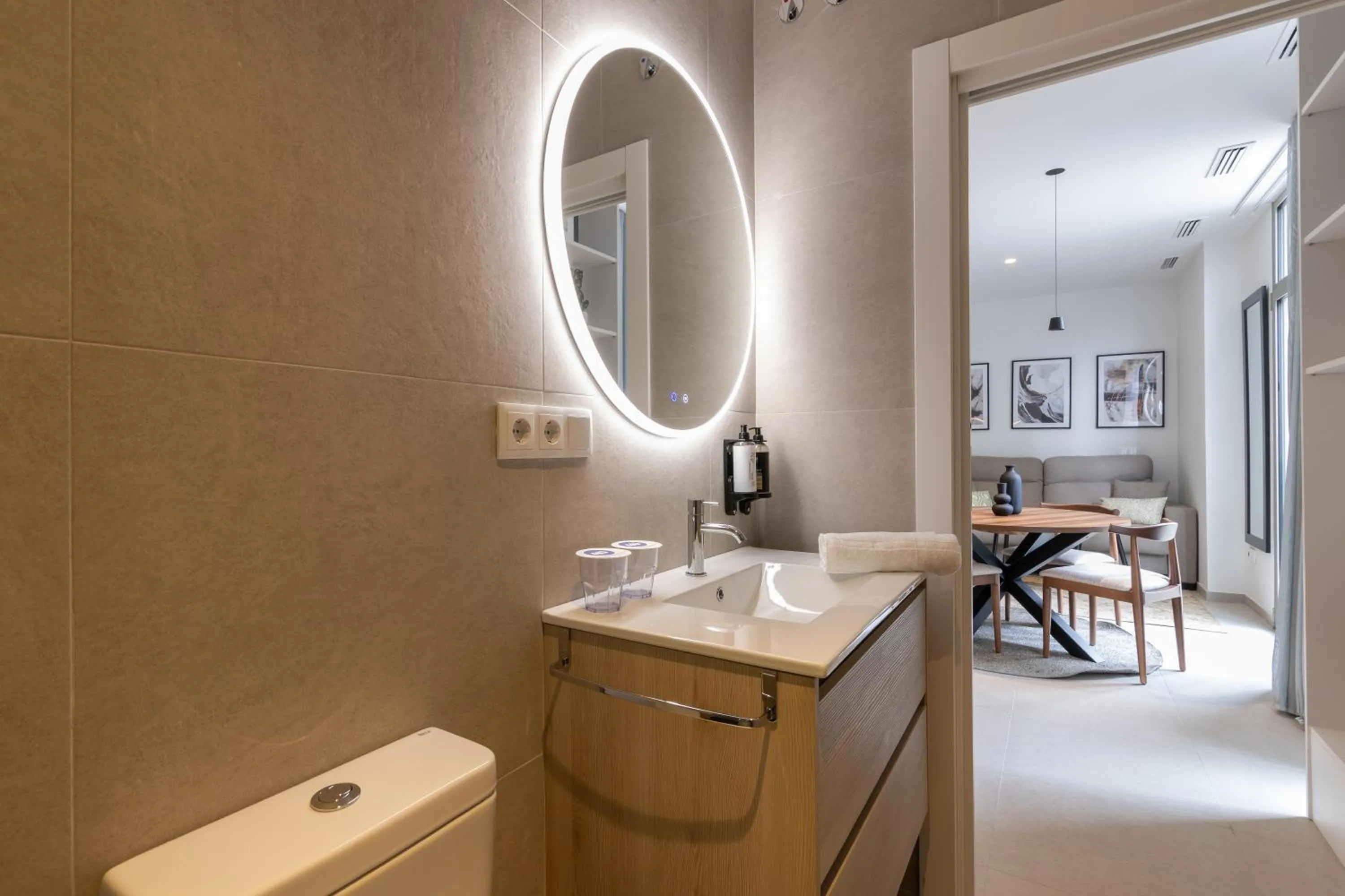 Bathroom in Dorm4You Arena