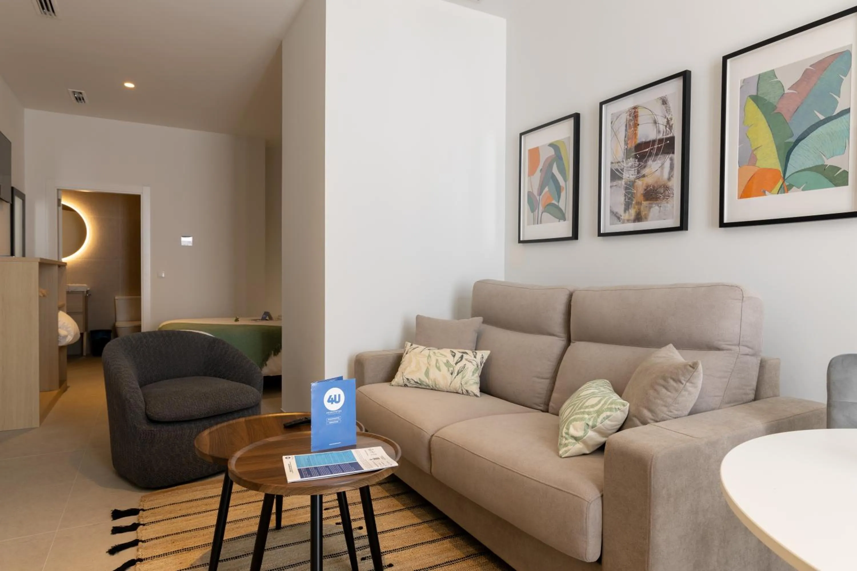 Living room in Dorm4You Arena