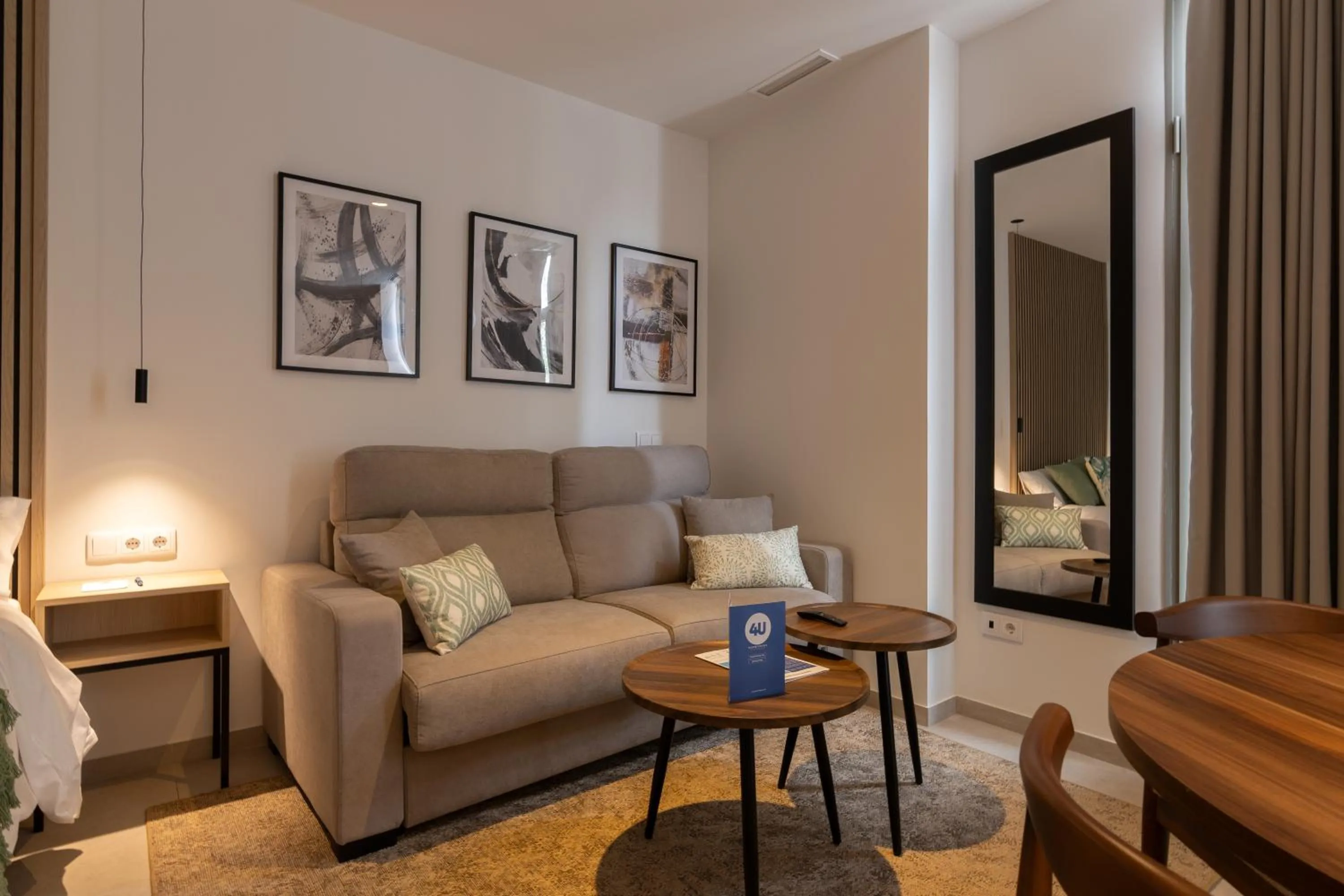 Living room in Dorm4You Arena