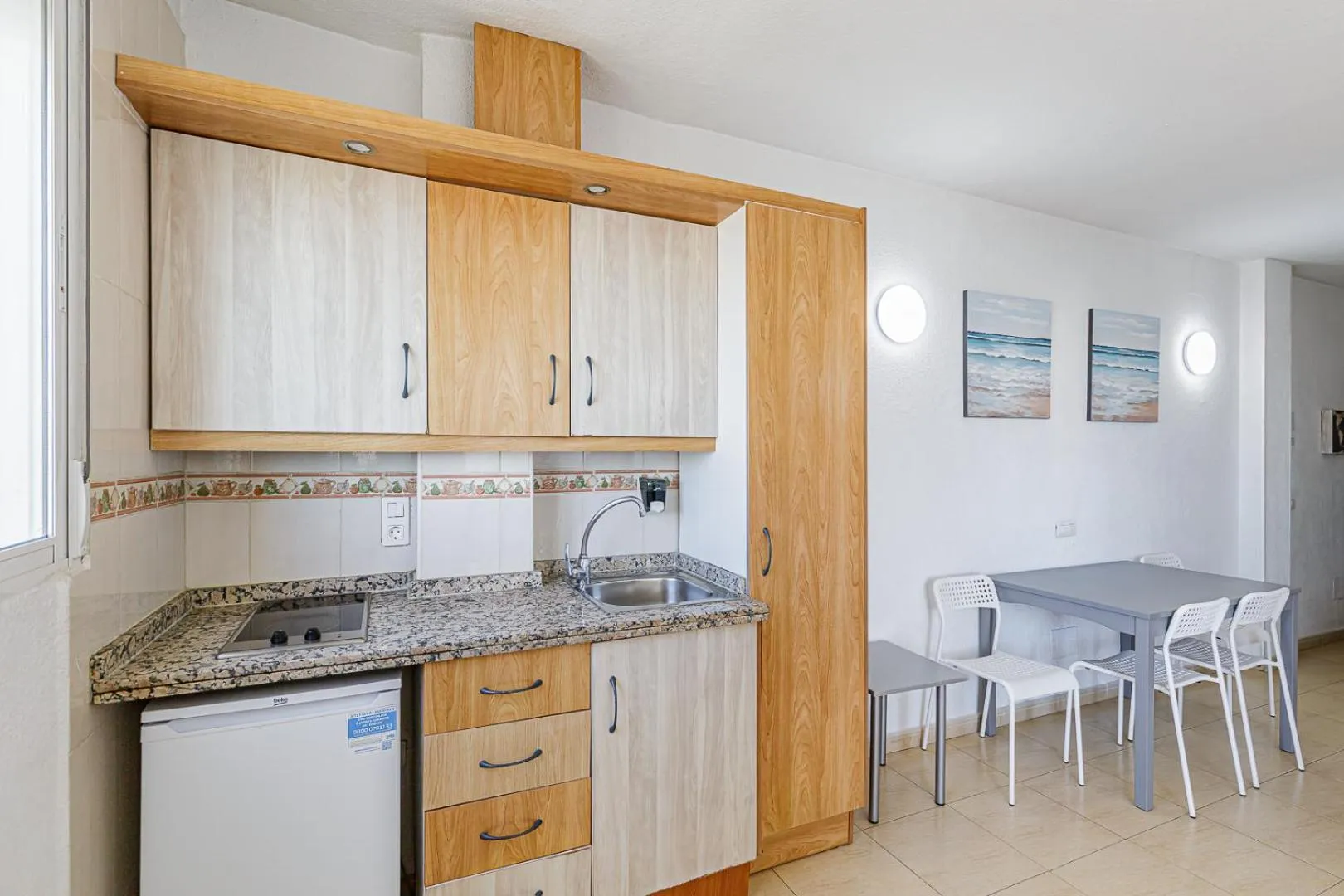 kitchen in Apartamentos Doramar