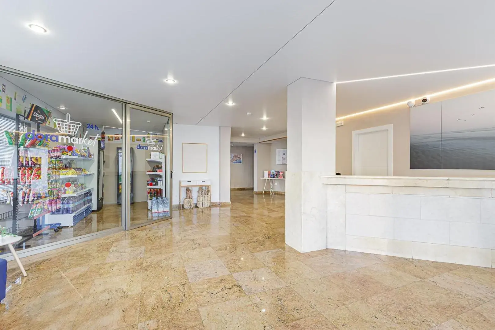 Lobby or reception in Apartamentos Doramar Lobby or reception in Apartamentos Doramar