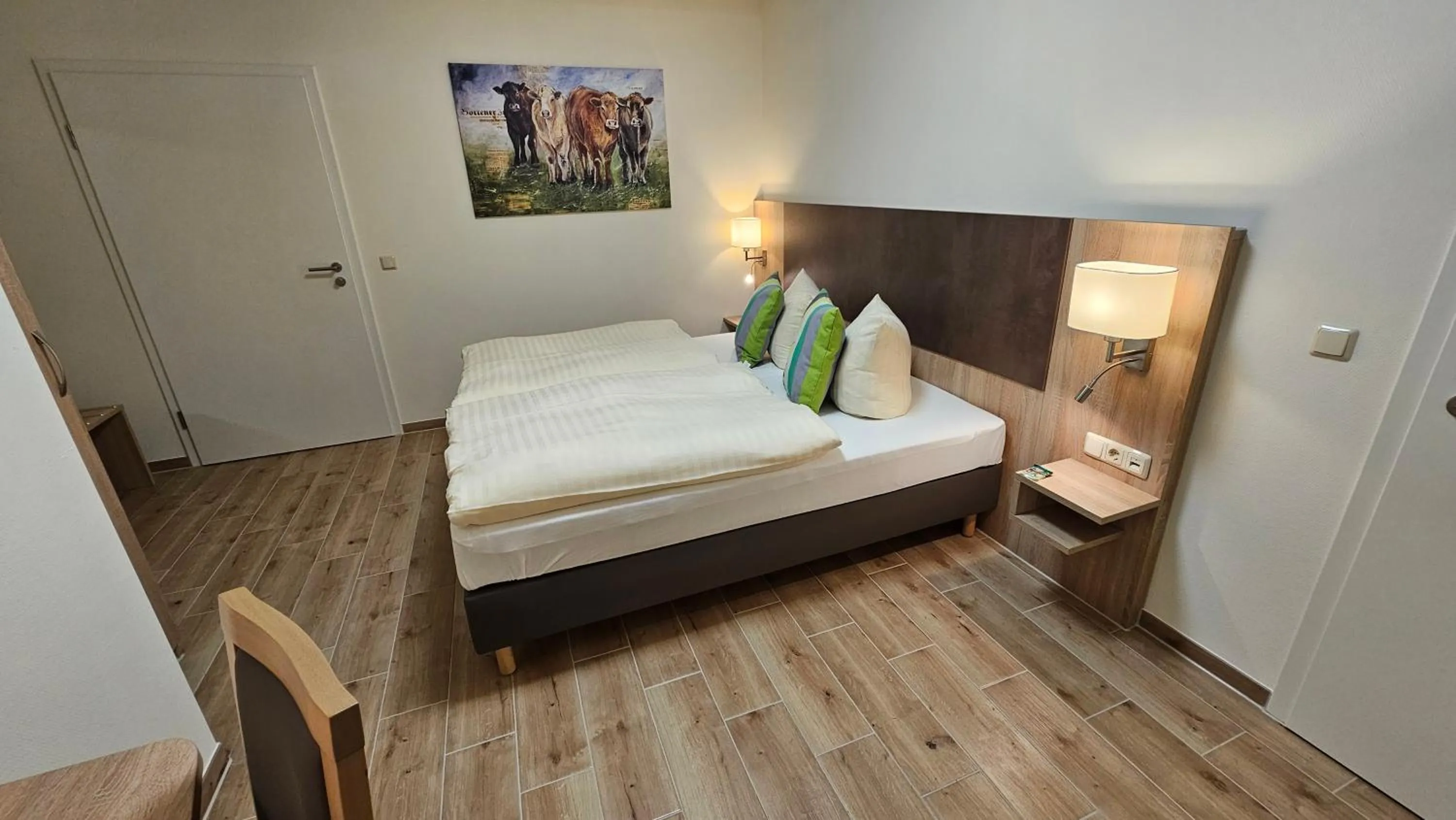 Bed in Gästehaus Grunewald Bed & Breakfast