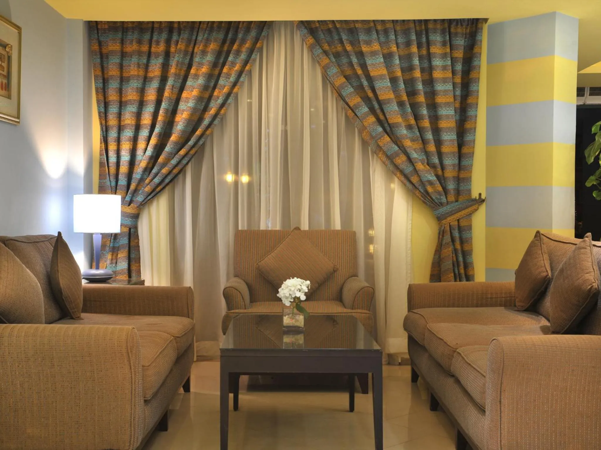 Living room in Porto South Beach by Amer Group - Families only