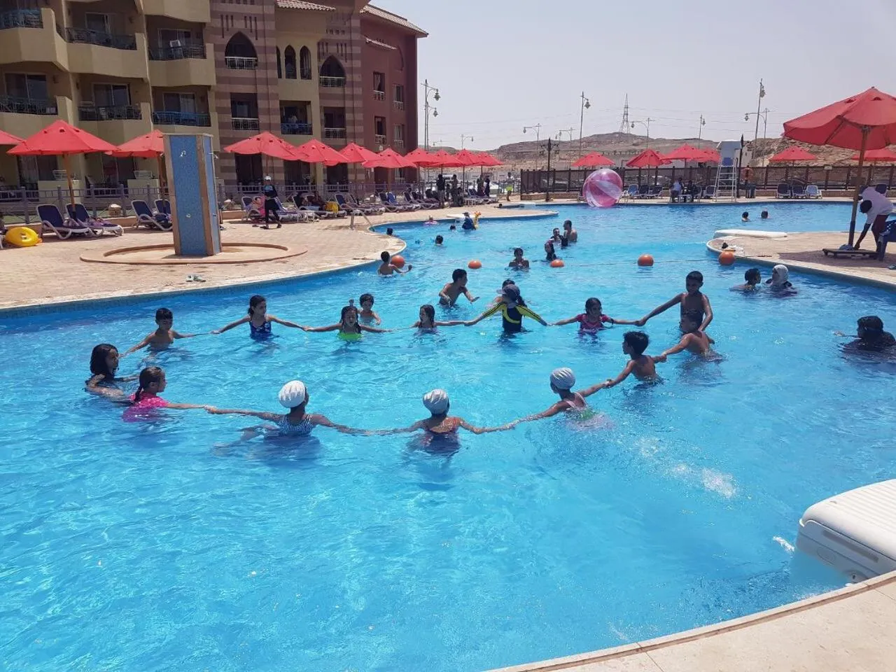 Swimming pool in Porto South Beach by Amer Group - Families only