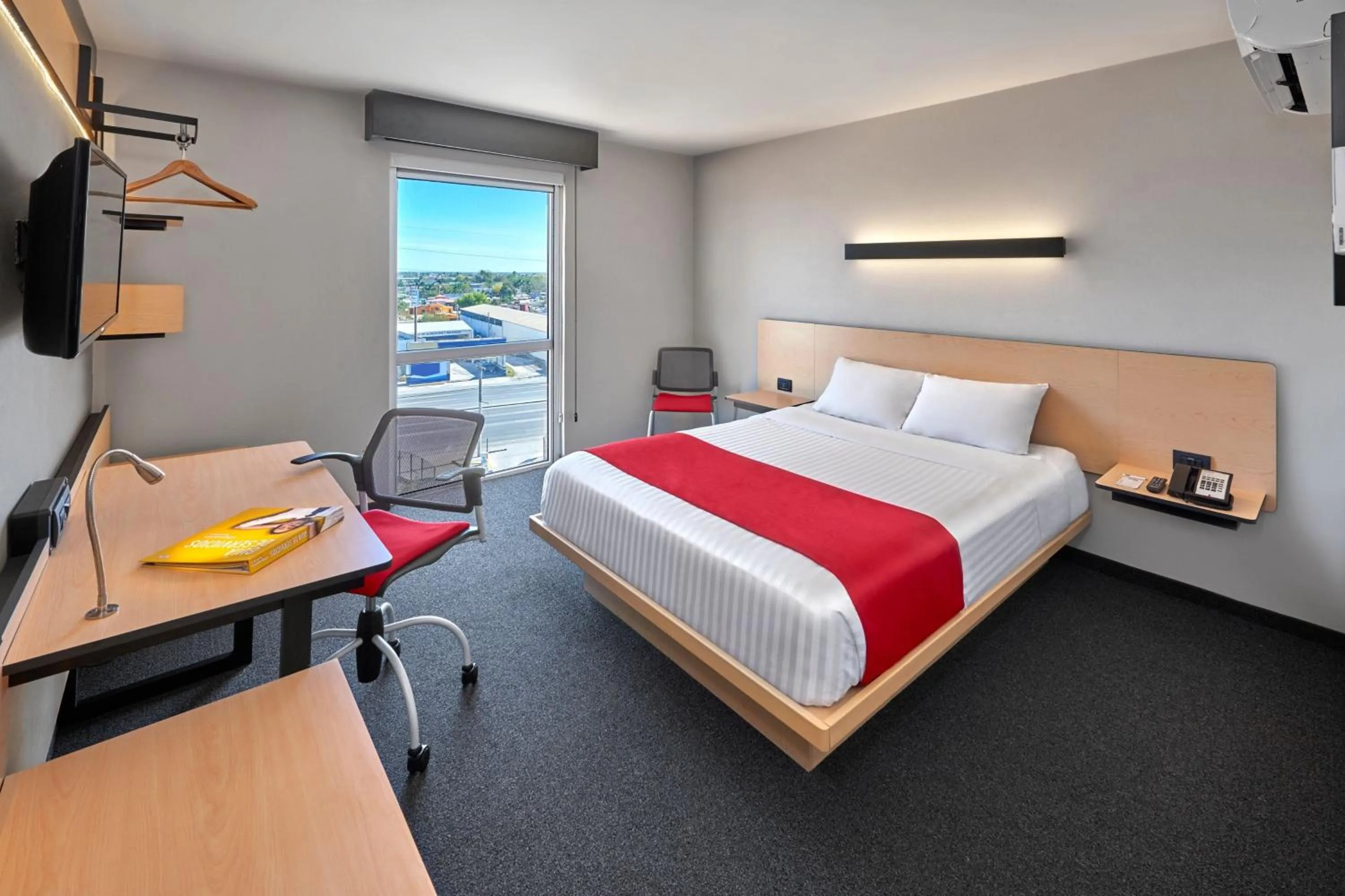 Bedroom, Bed in City Express by Marriott Matamoros