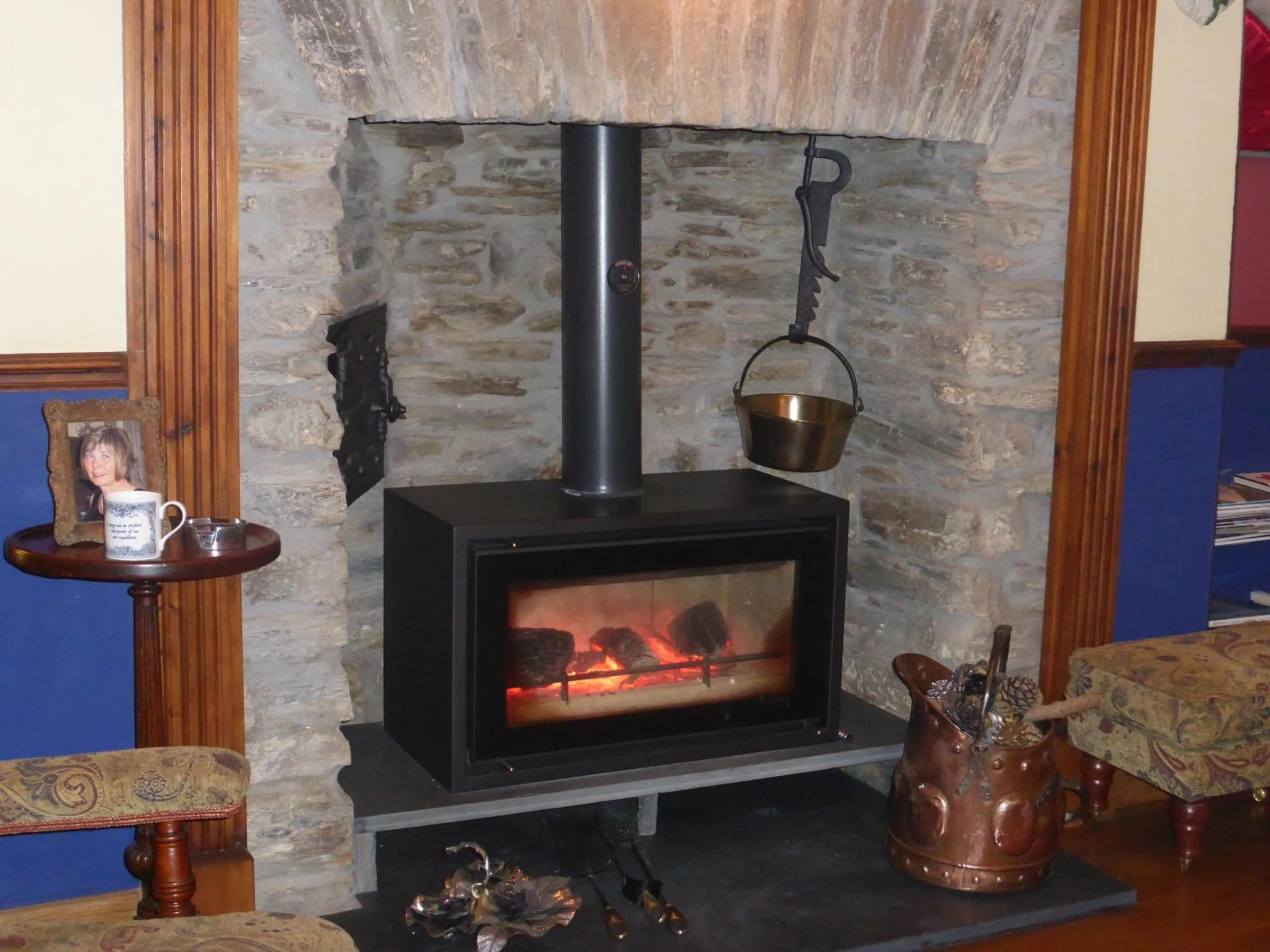 Lounge or bar in Tregondale Manor Farm