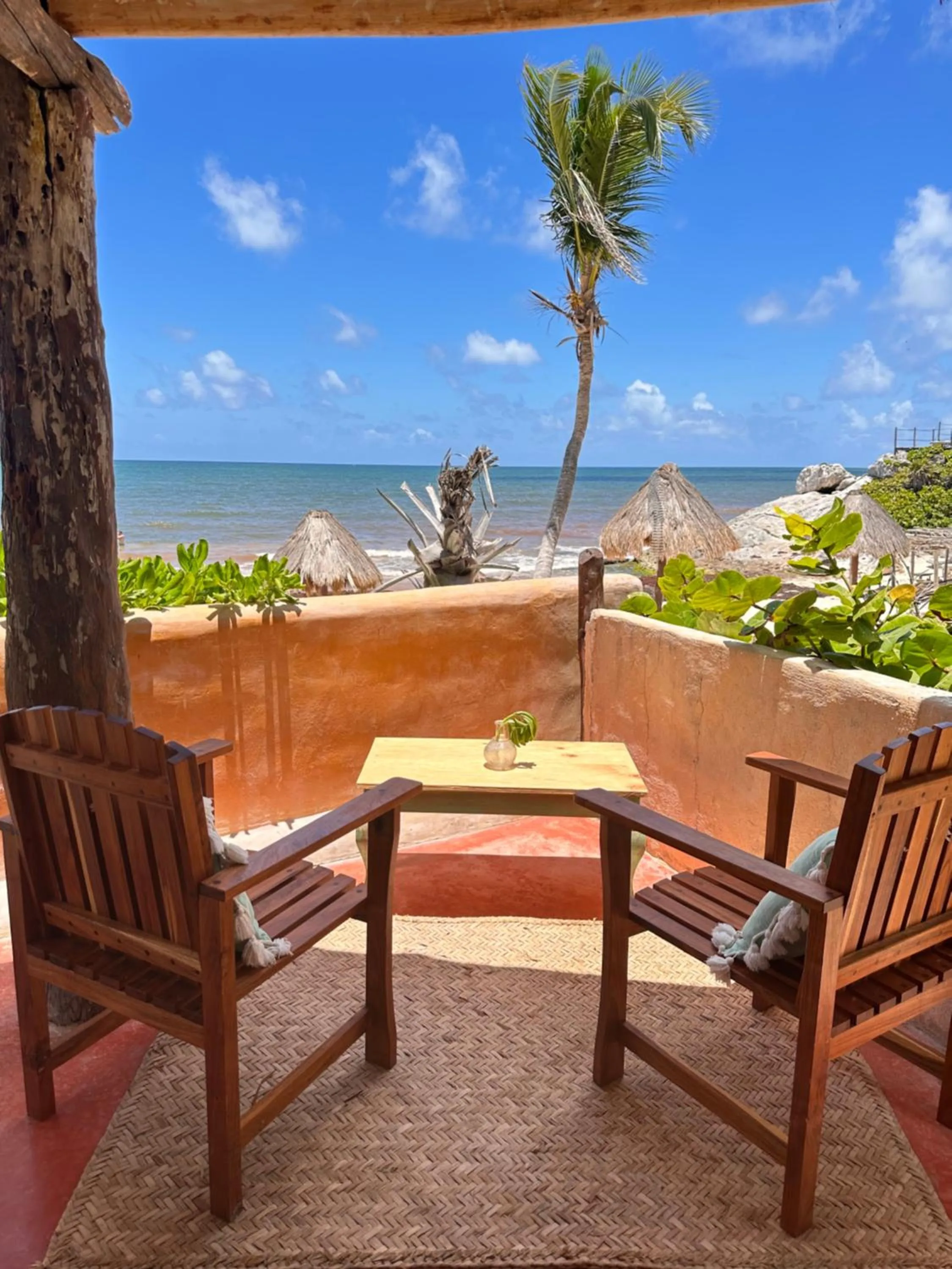 Patio in La Conchita Tulum