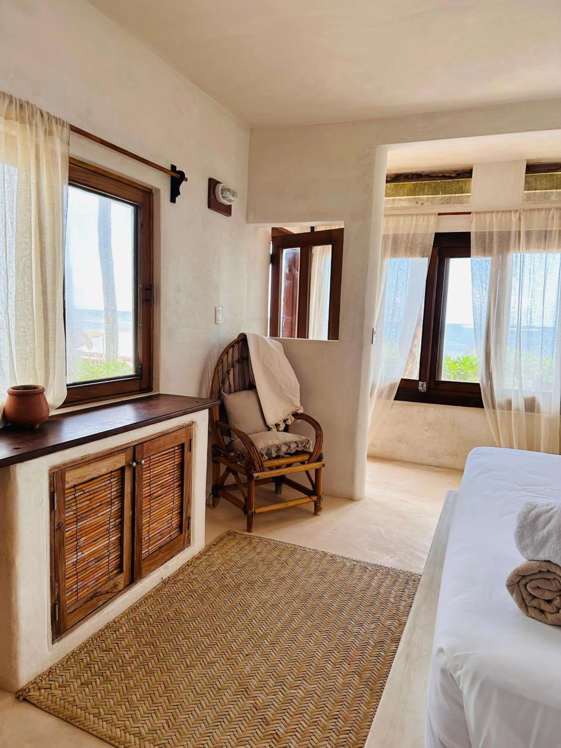 Bed in La Conchita Tulum