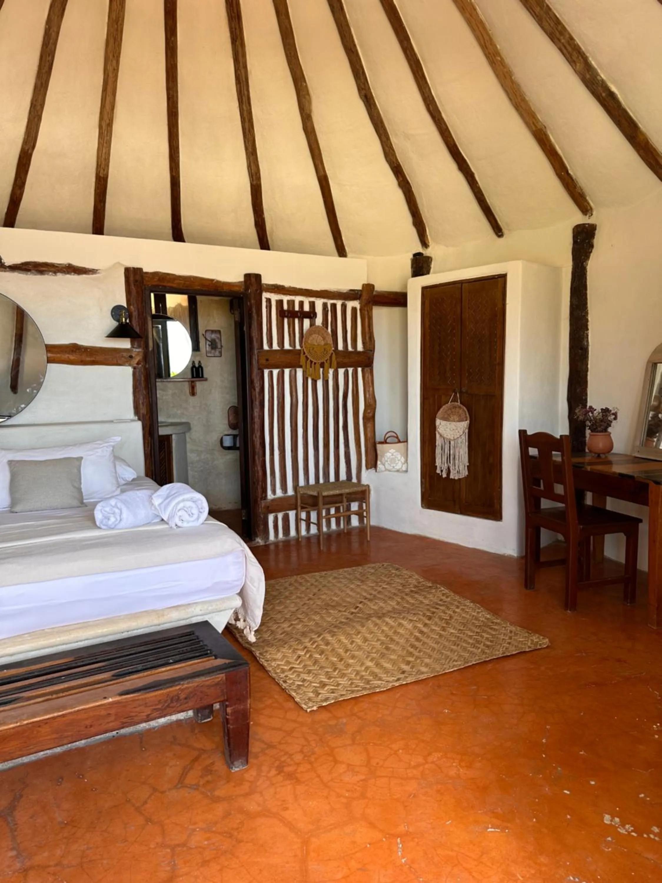 Bed in La Conchita Tulum