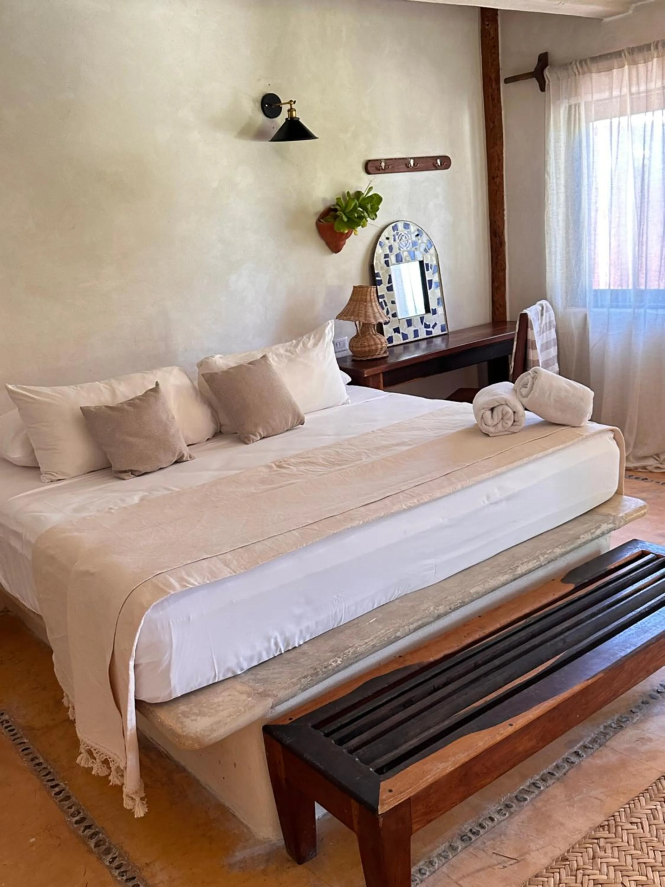 Bed in La Conchita Tulum