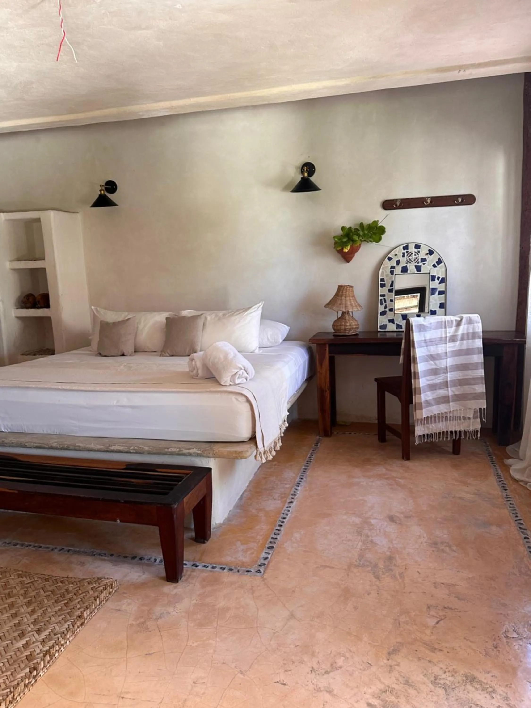 Photo of the whole room, Bed in La Conchita Tulum