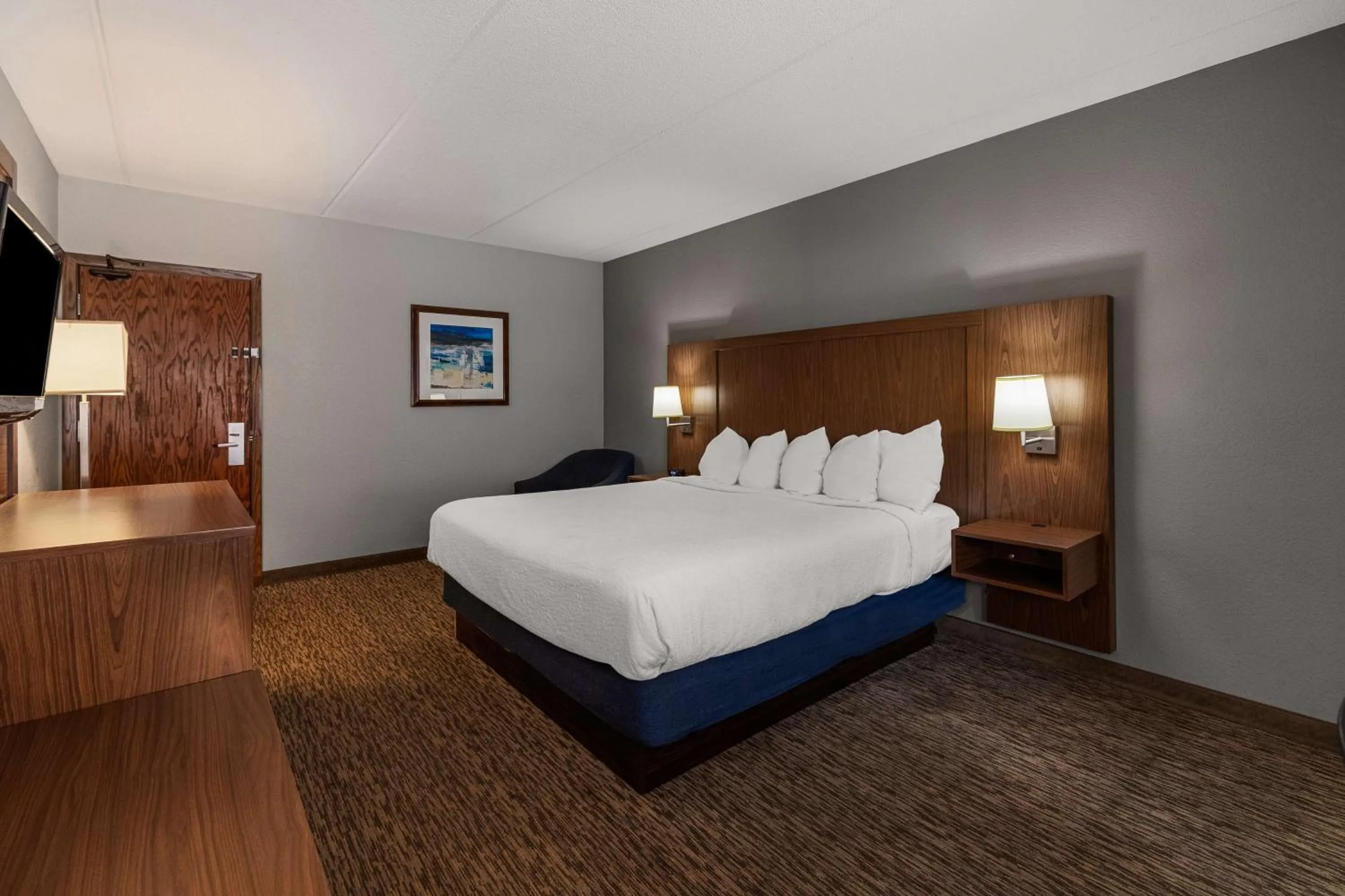 Bedroom, Bed in Best Western Bridgeview Hotel