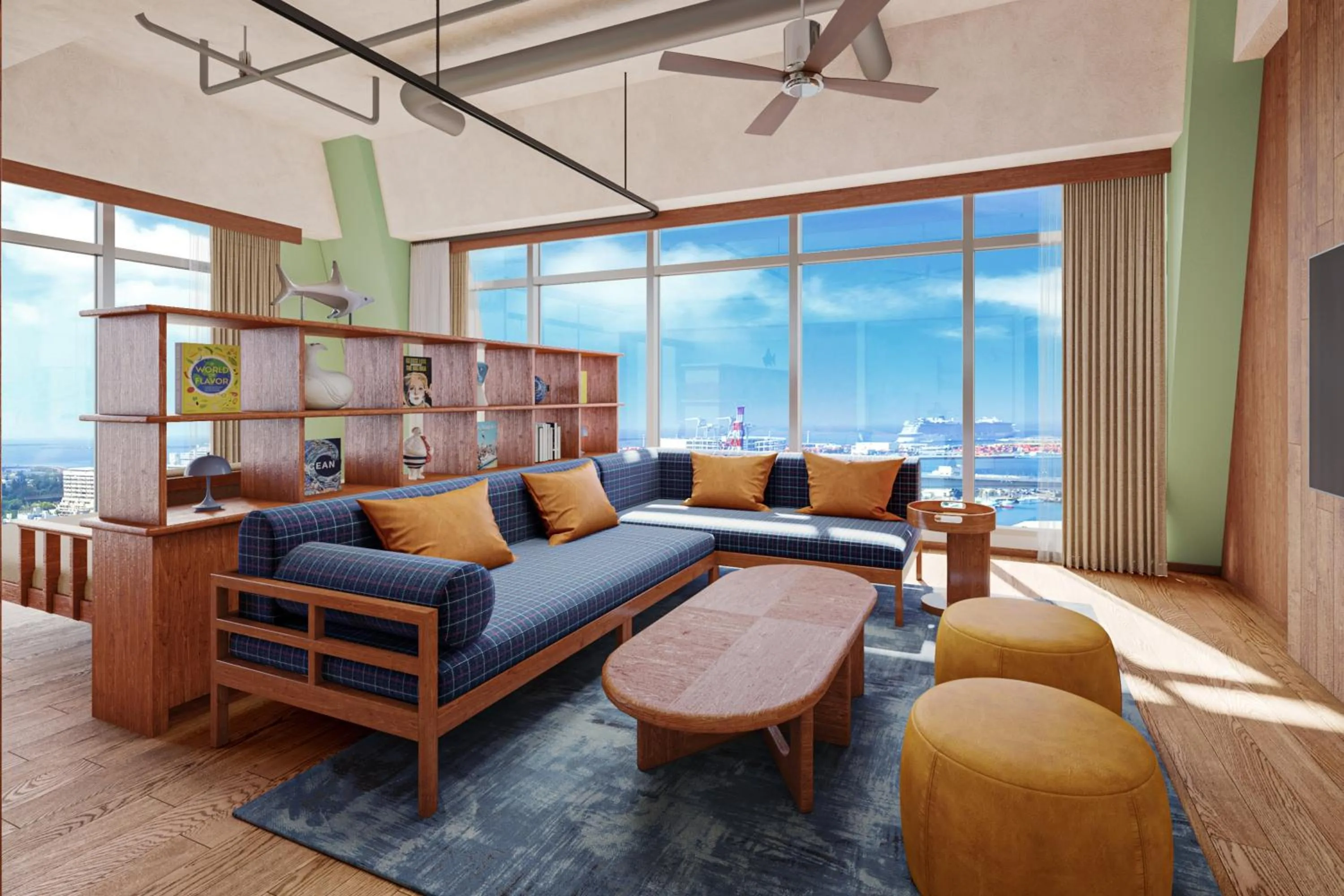 South Gate Suite (Top Floor / Sauna / View Bath / Washing Machine) in South Gate Hotel Okinawa