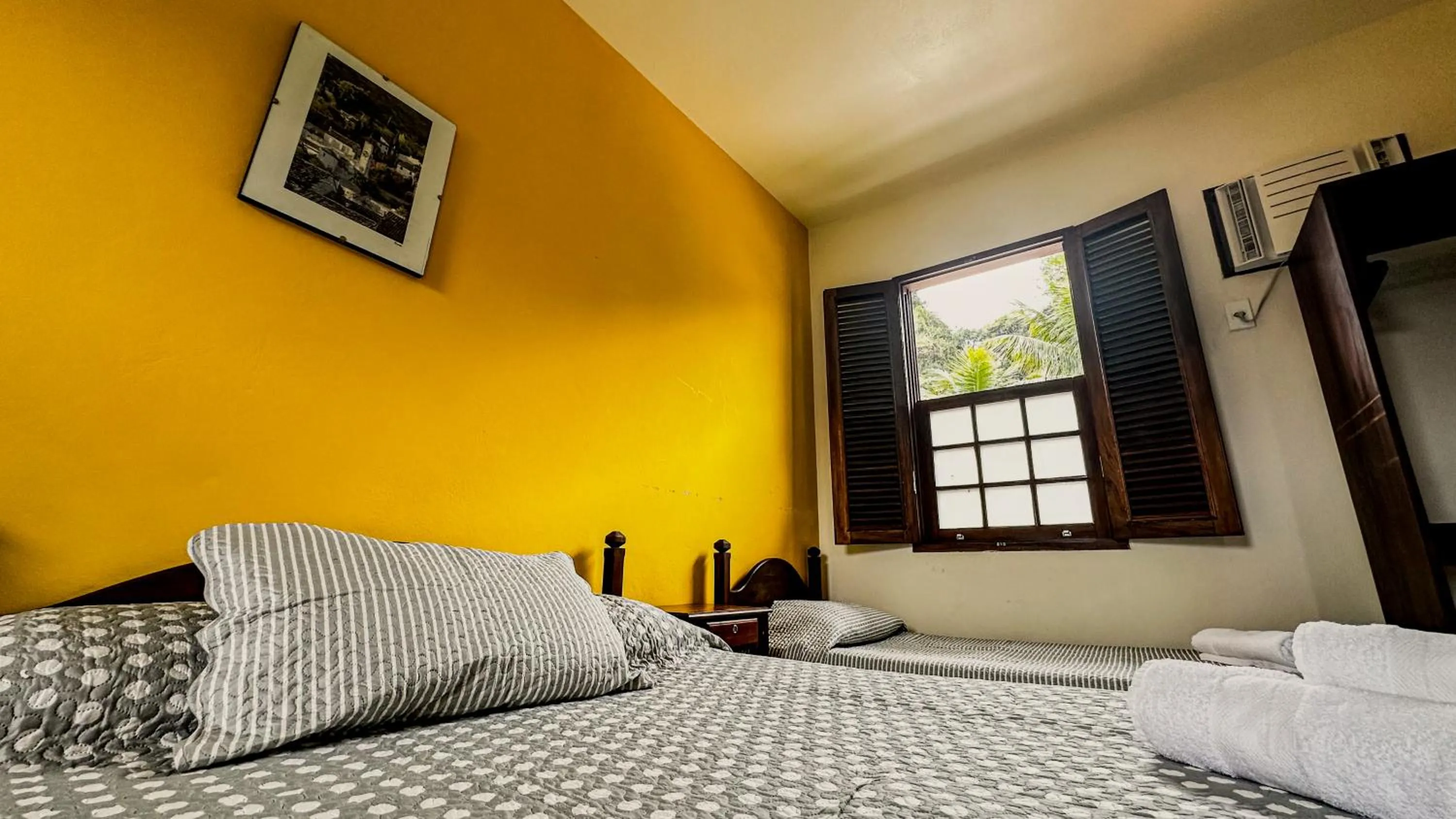 Bed in Pousada Villa Aman