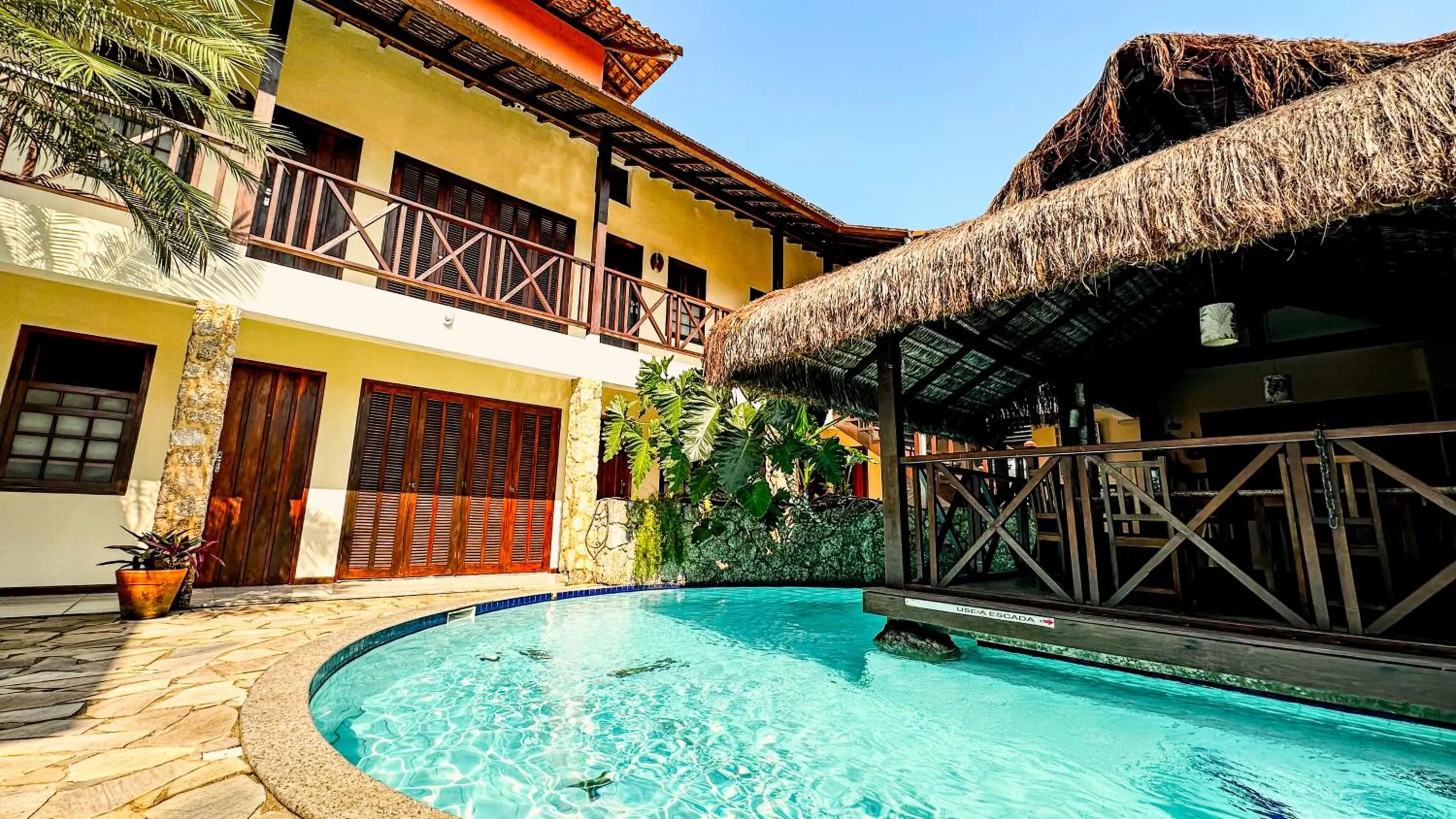 Property building in Pousada Villa Aman