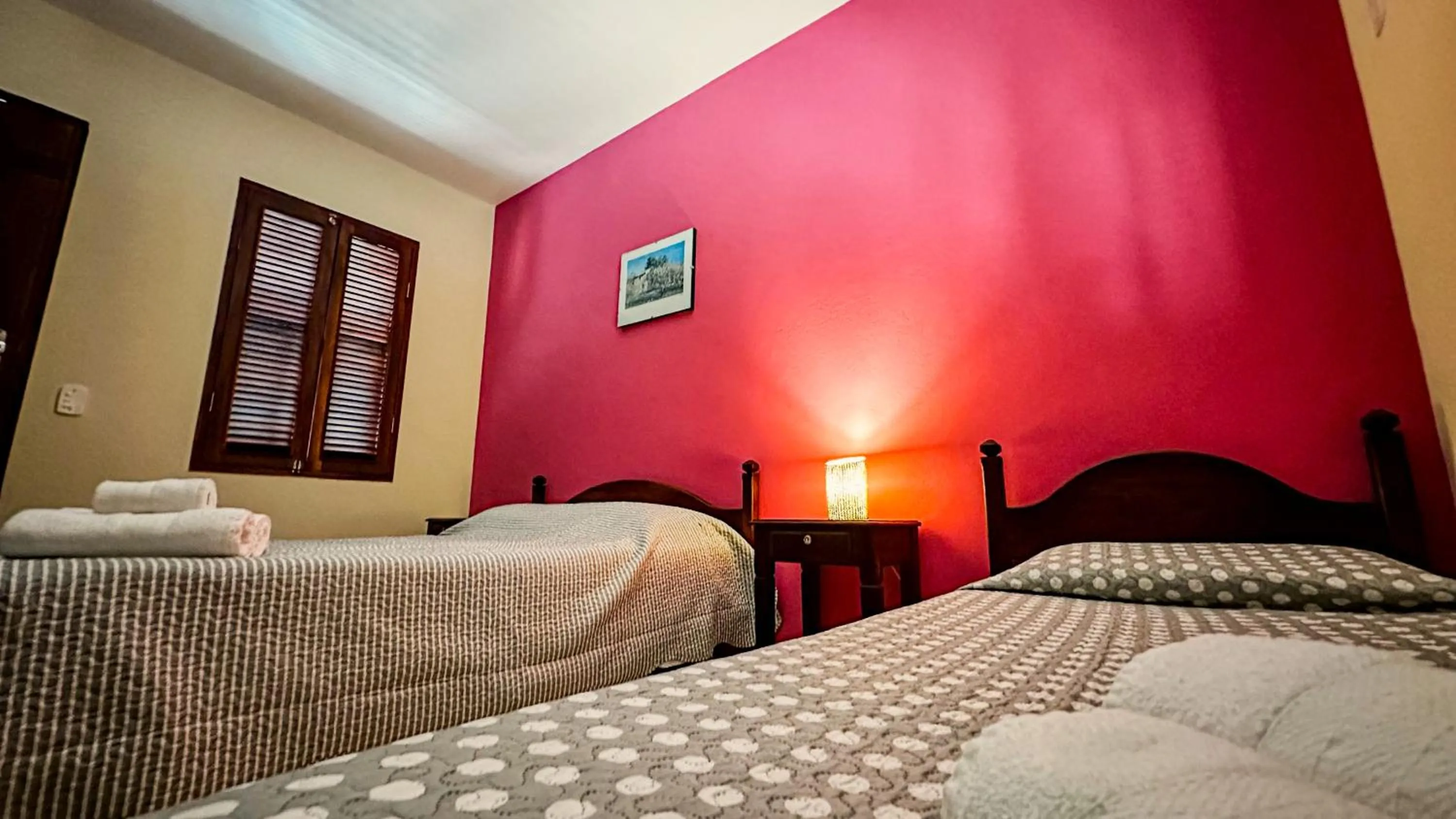 Bed in Pousada Villa Aman