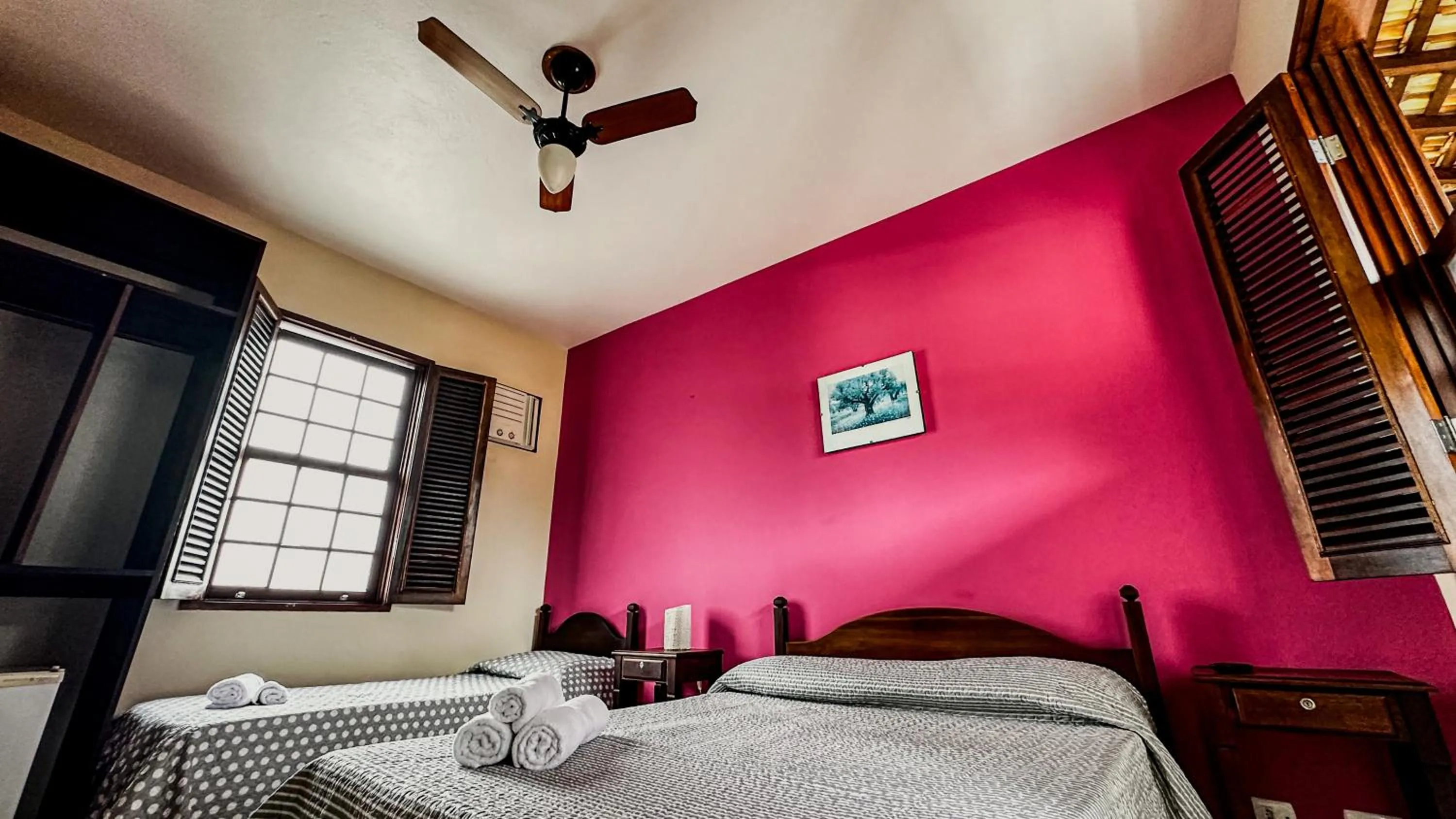 Bed in Pousada Villa Aman