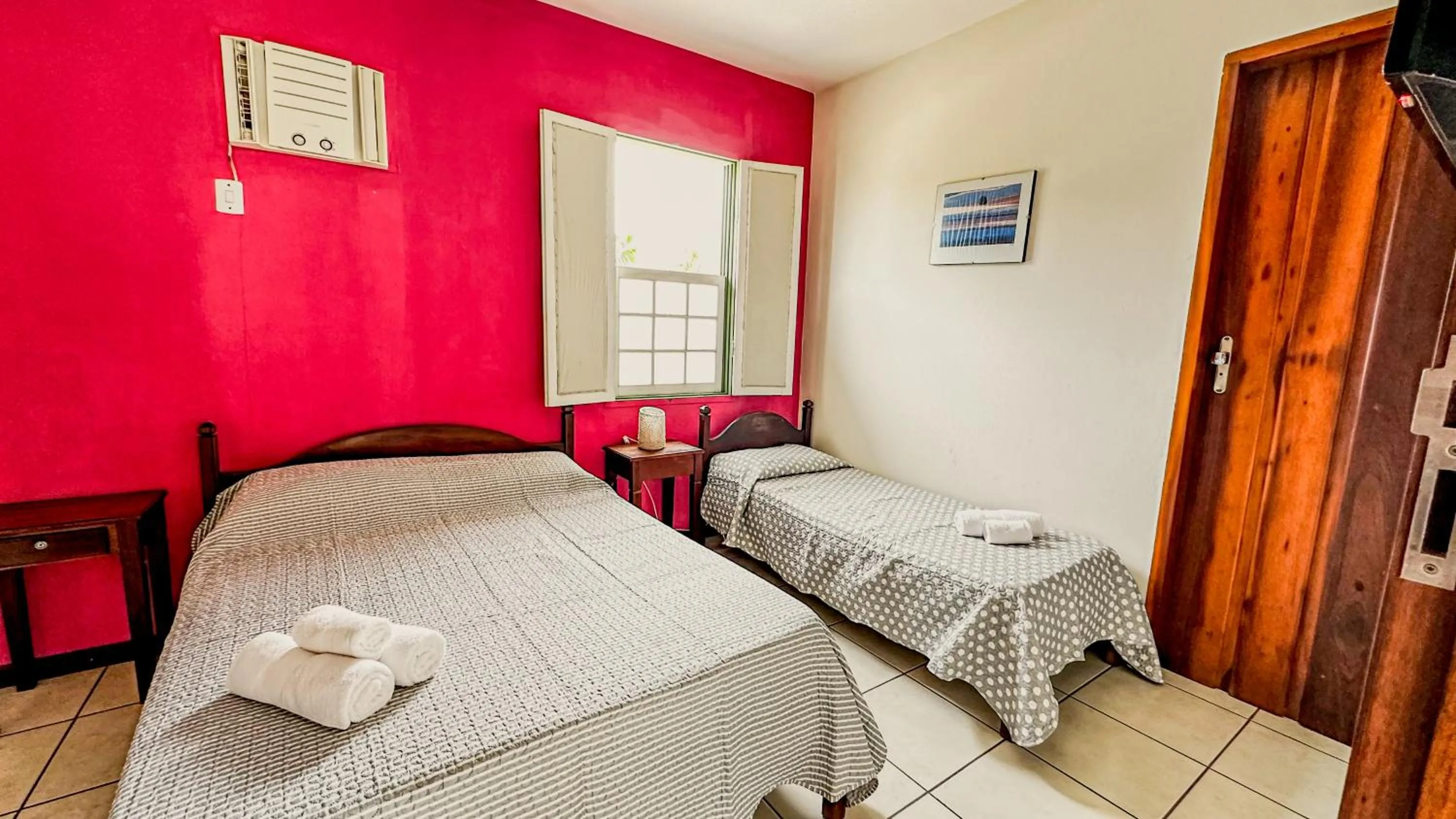 Bed in Pousada Villa Aman