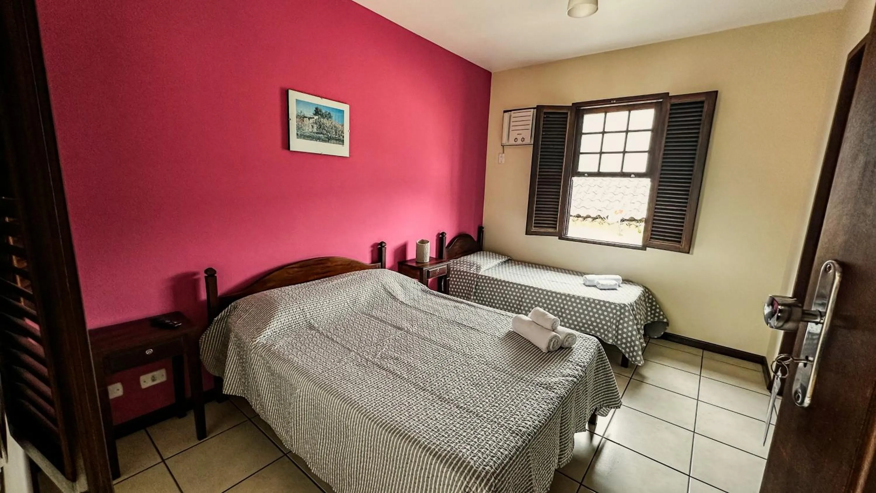 Bed in Pousada Villa Aman