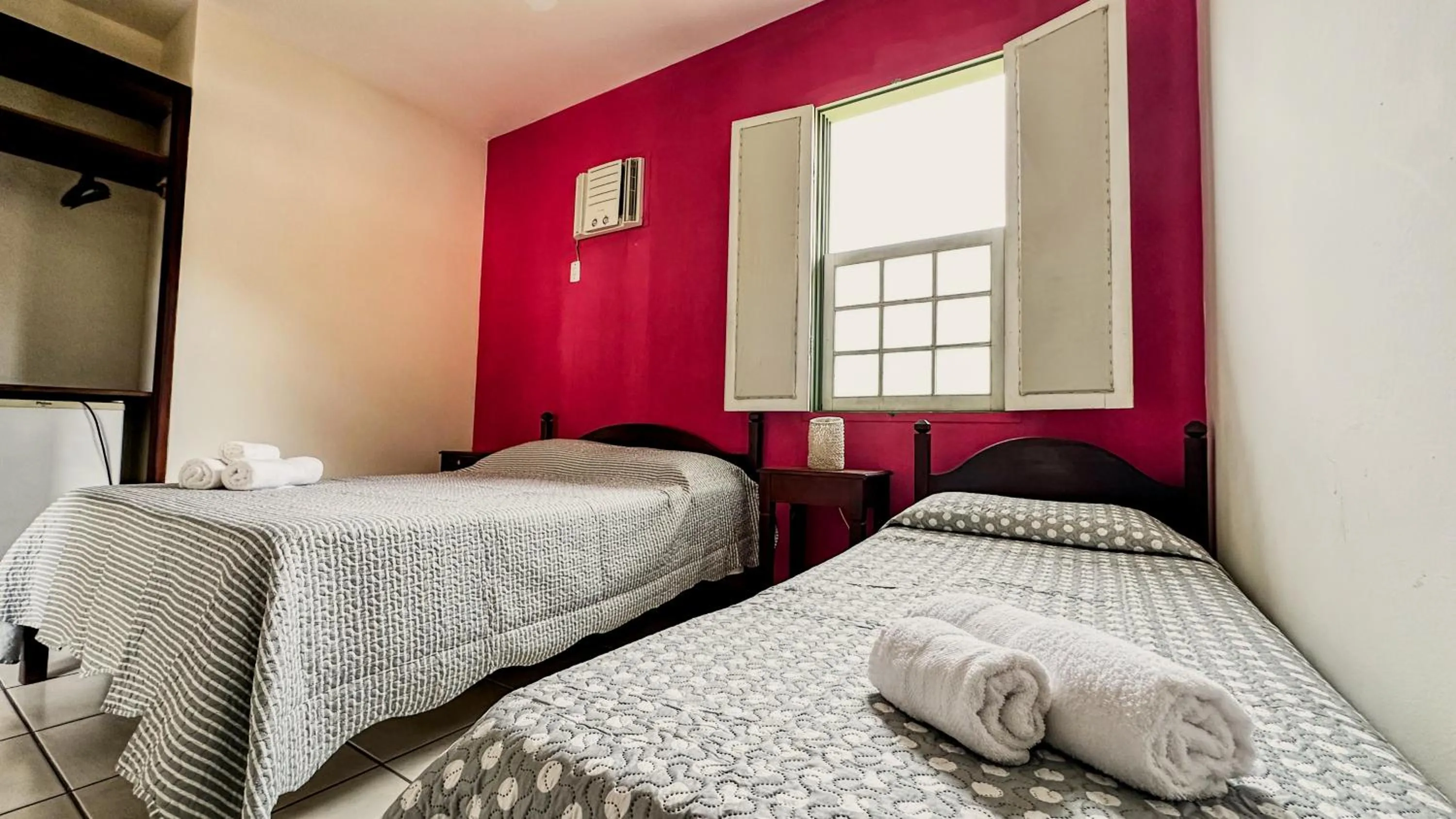 Bed in Pousada Villa Aman