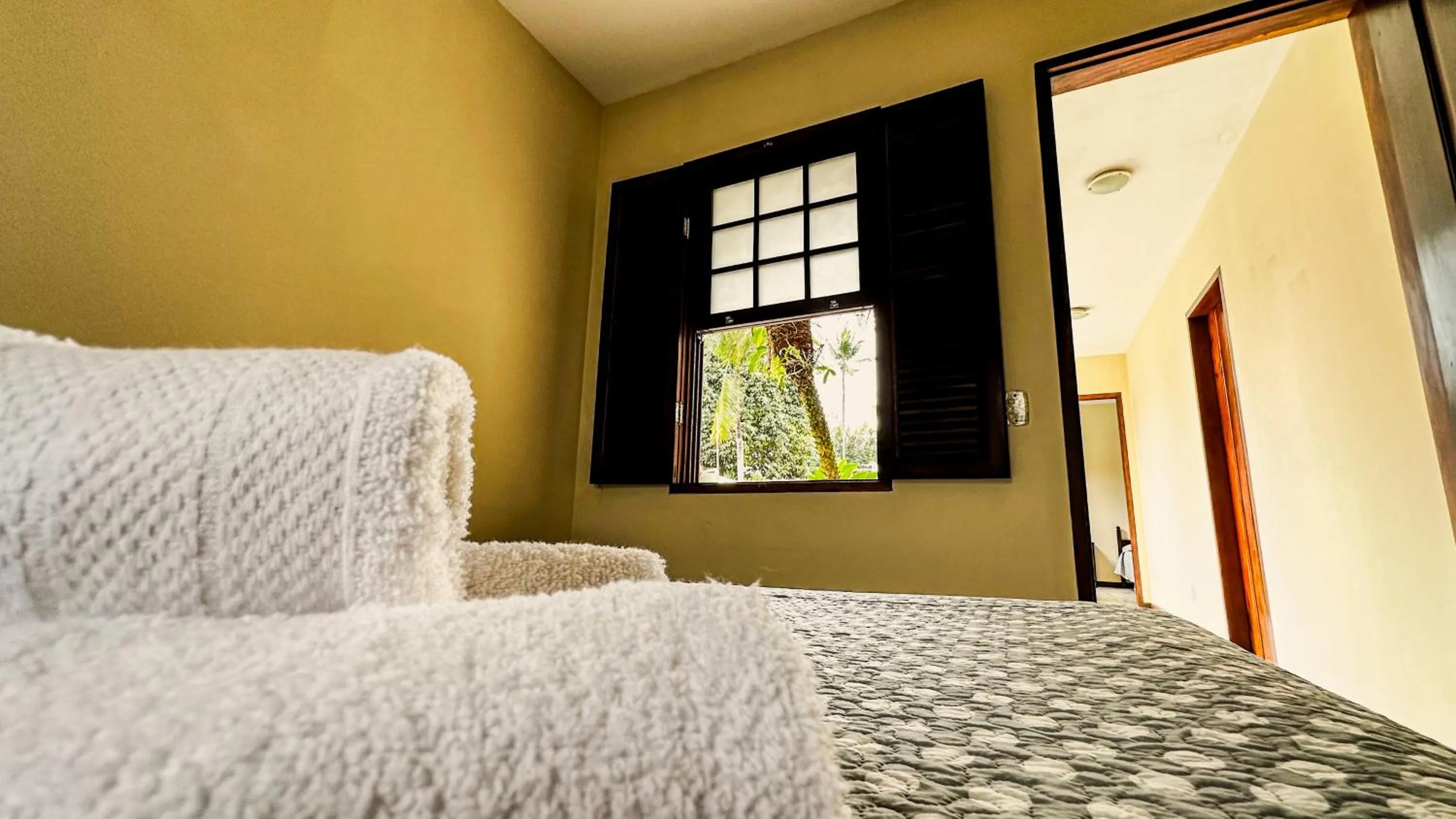Bed in Pousada Villa Aman