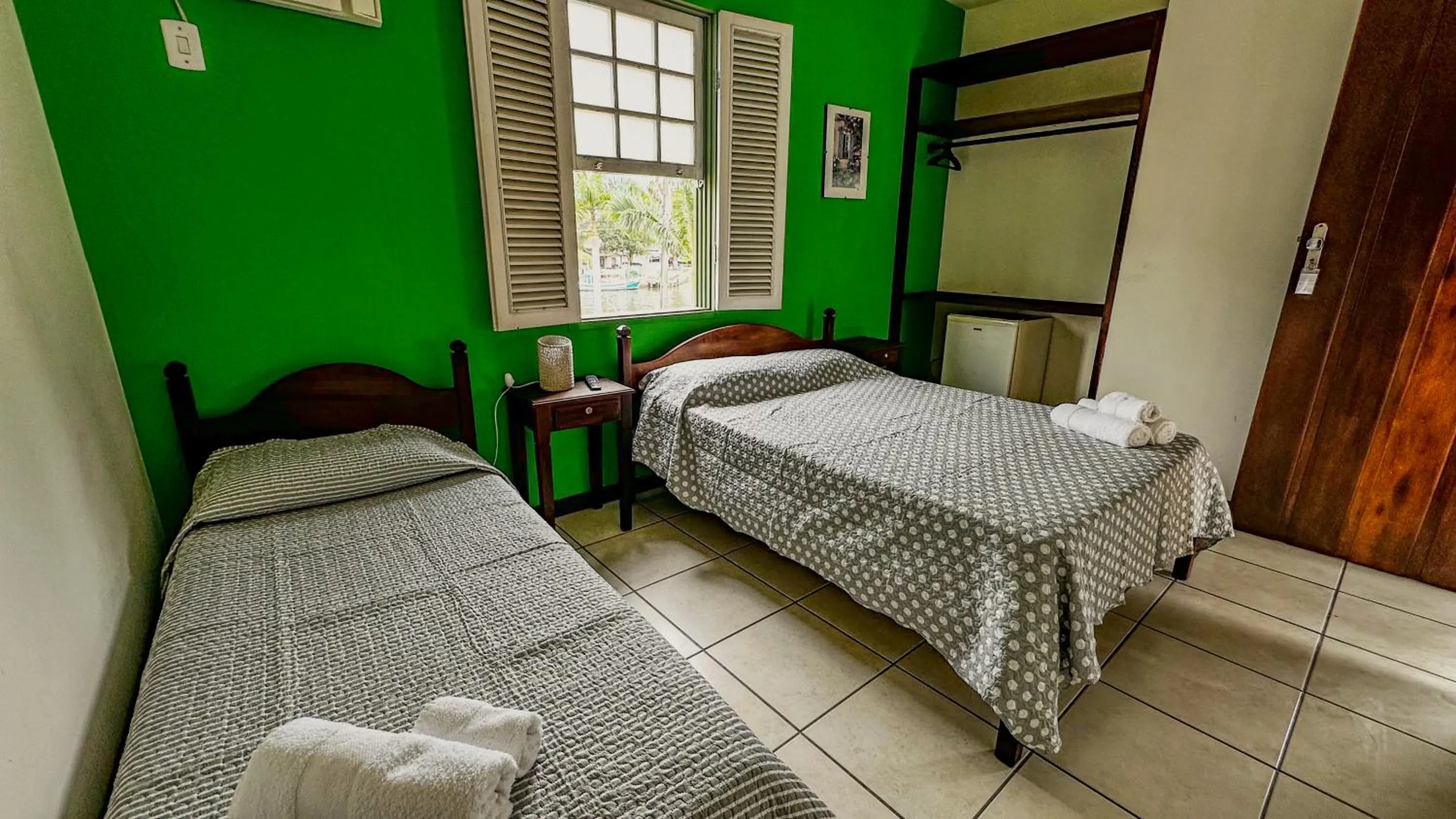 Bed in Pousada Villa Aman