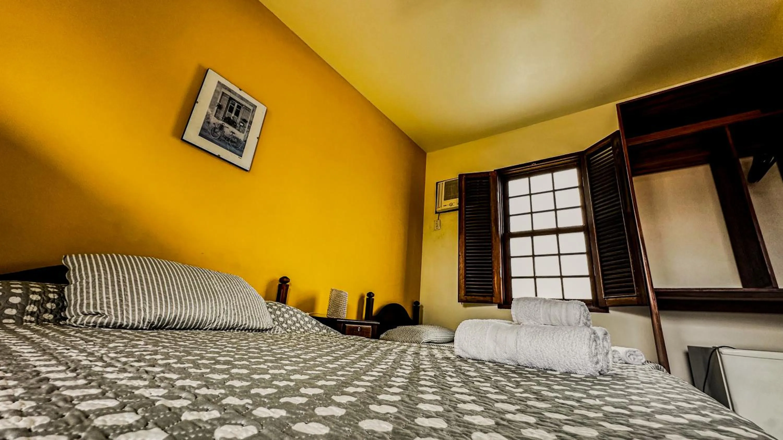 Bed in Pousada Villa Aman