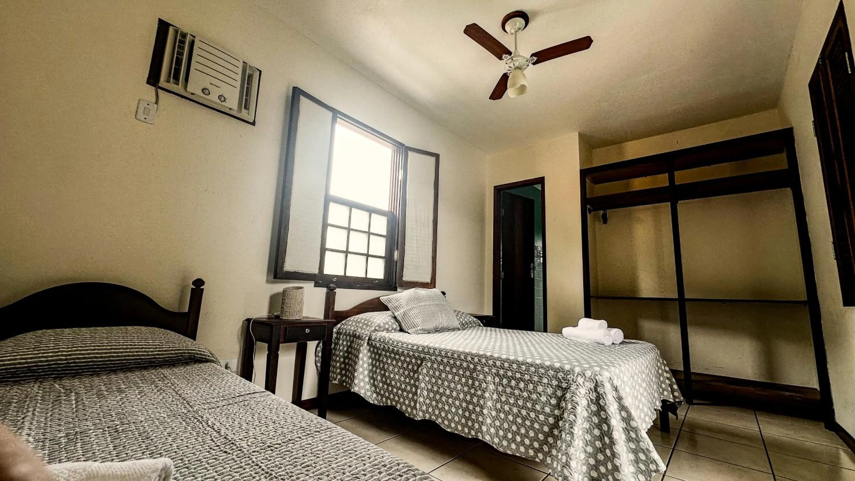 Bed in Pousada Villa Aman