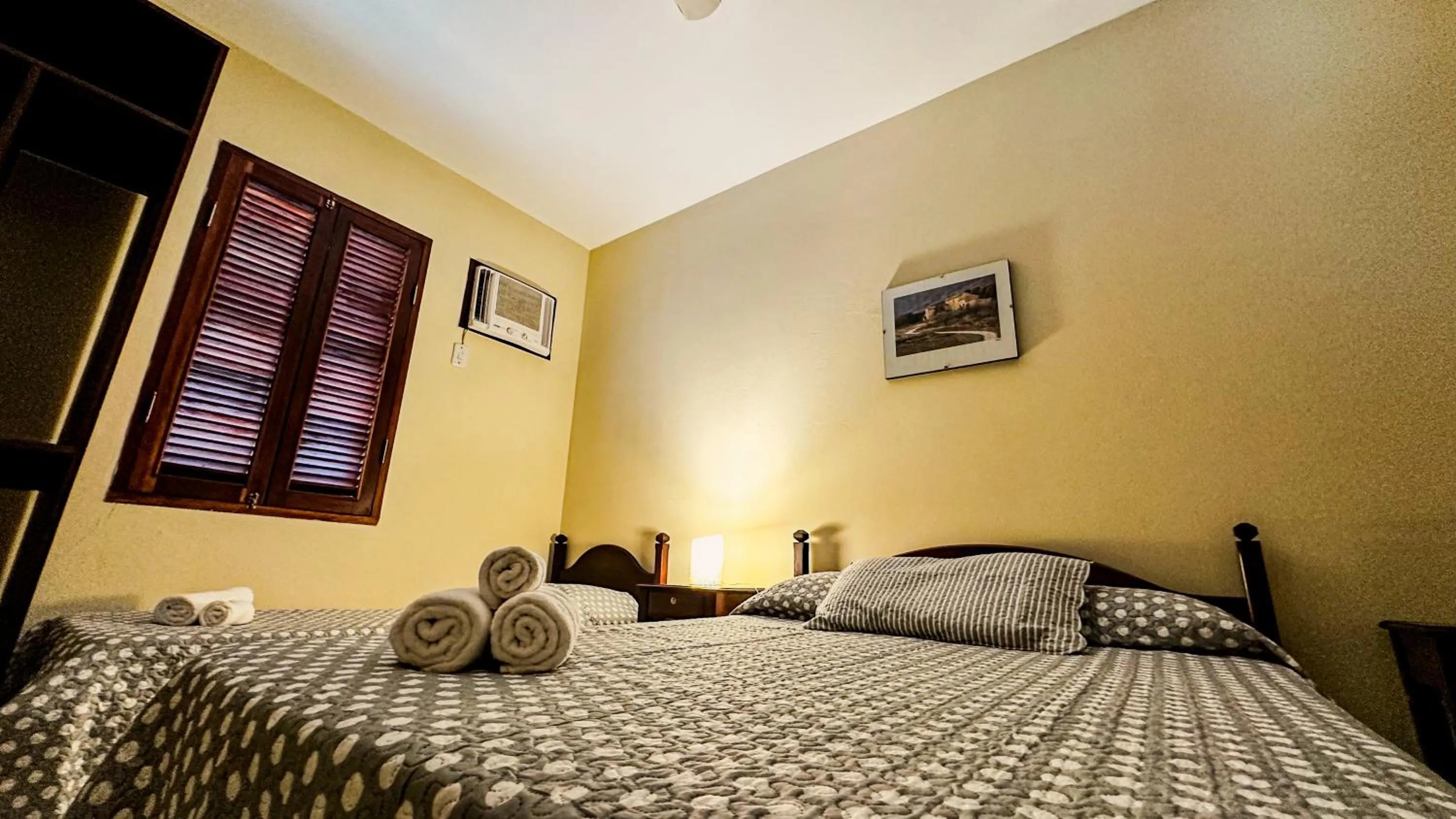 Bed in Pousada Villa Aman