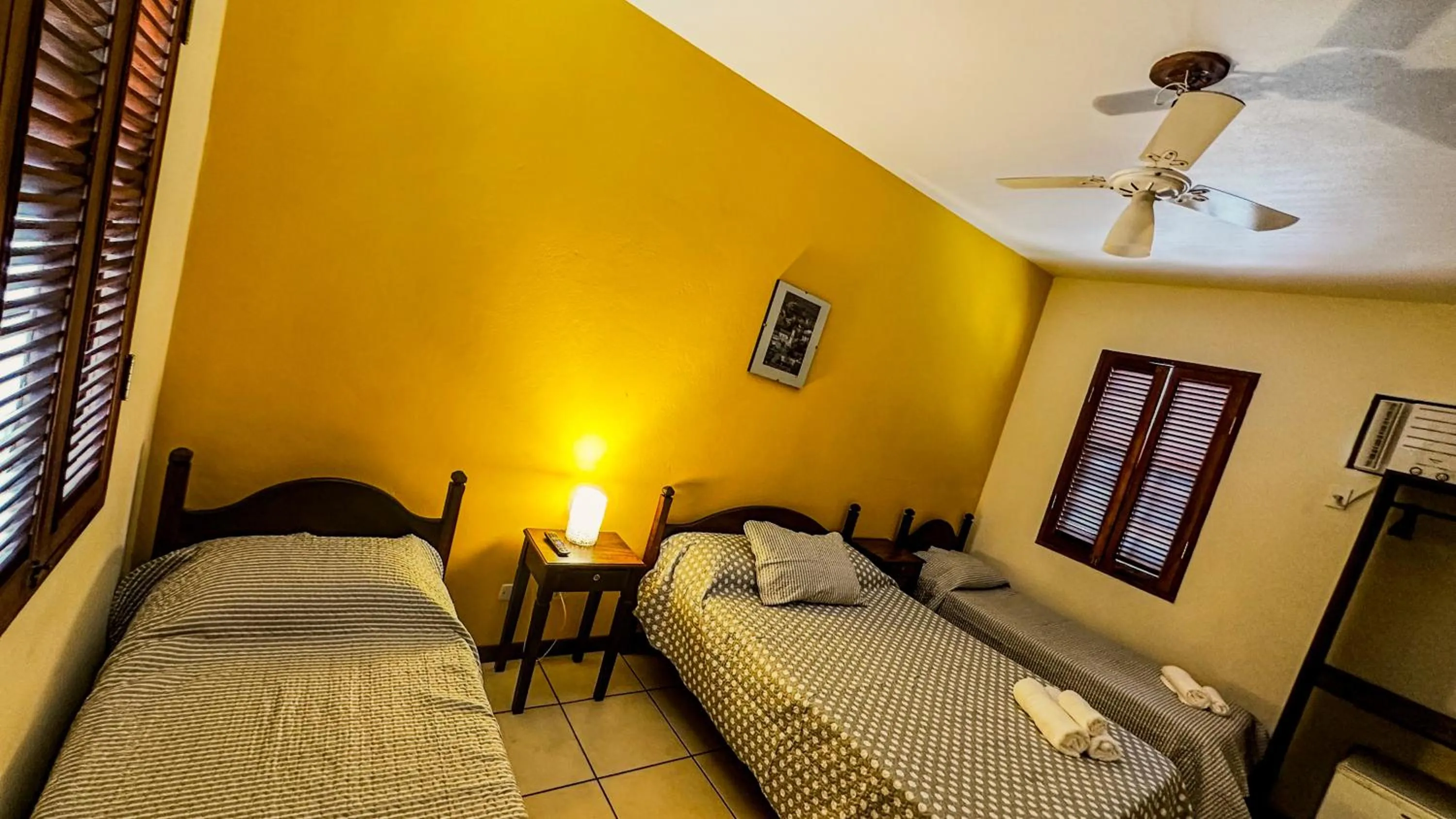 Bed in Pousada Villa Aman