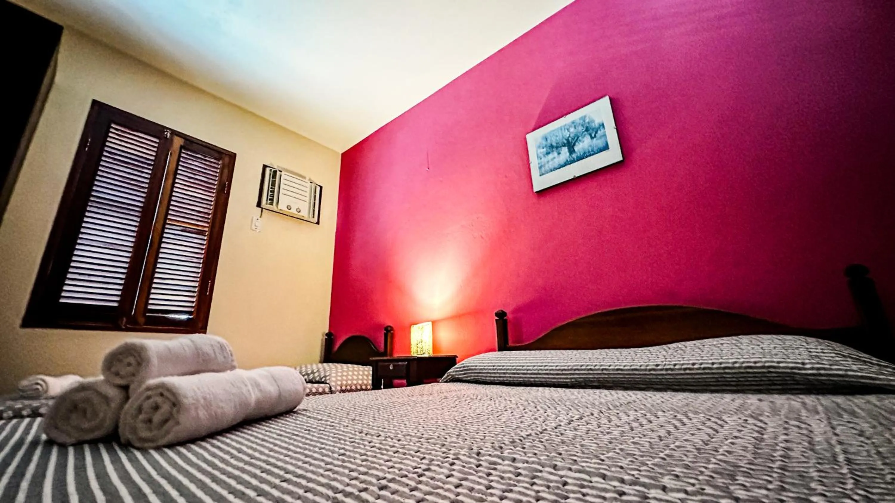 Bed in Pousada Villa Aman
